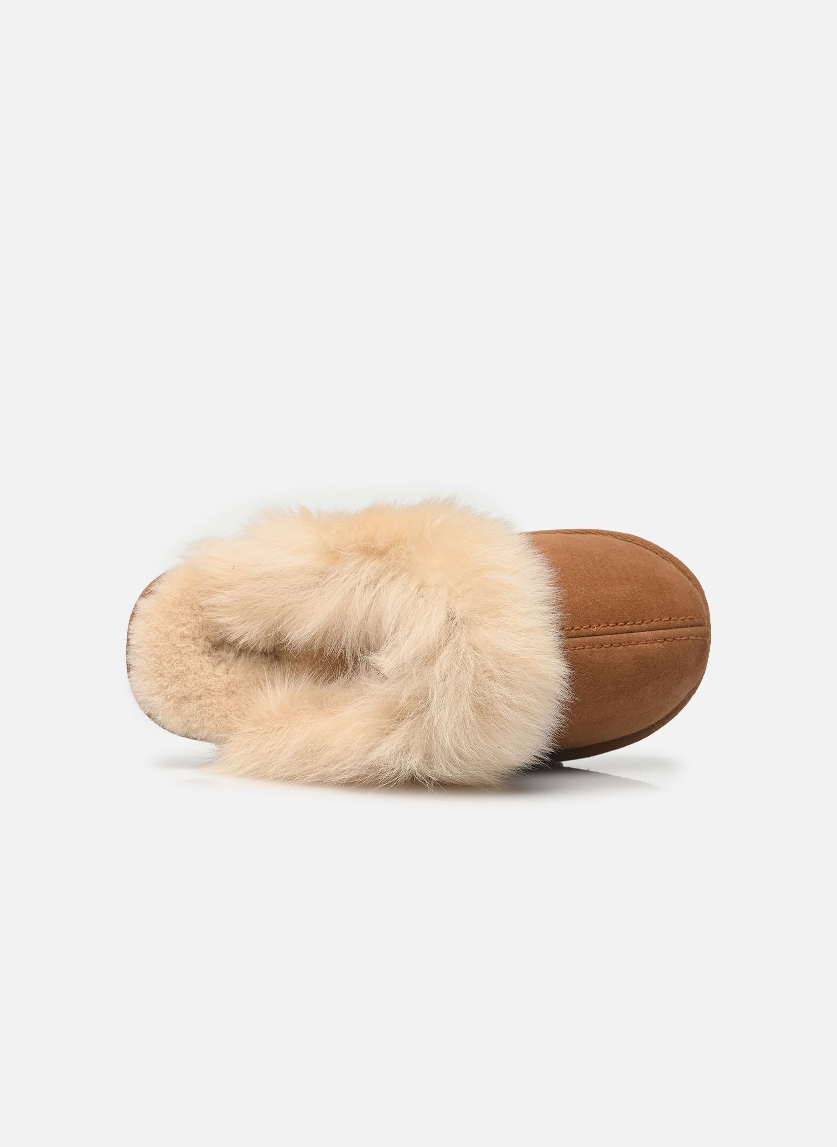 Pantoffels Evelina dames bruin Shepherd Pantoffels Evelina dames bruin Chestnut