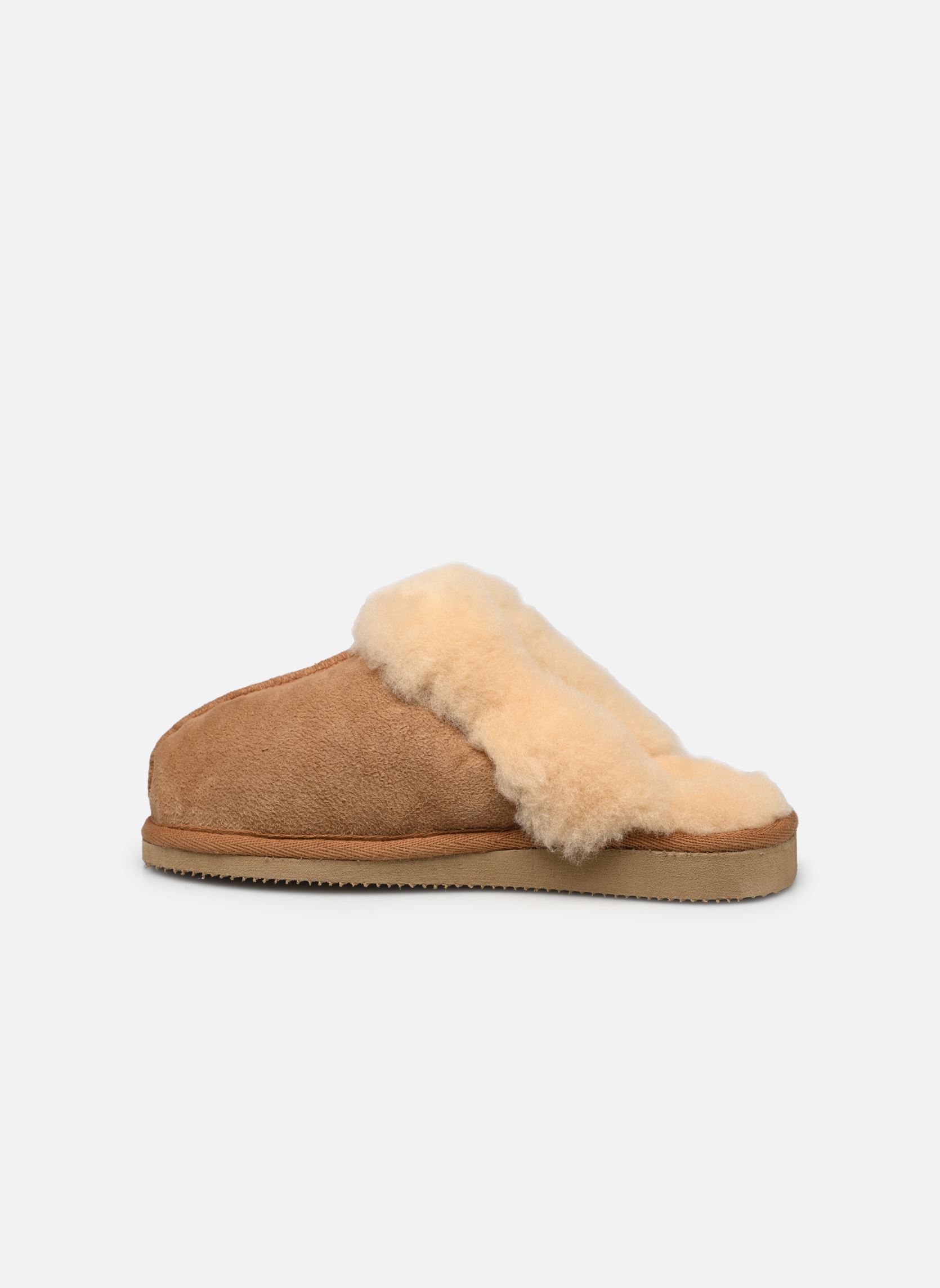Chaussons Jessica femme marron Shepherd Chaussons Jessica femme marron Chestnut