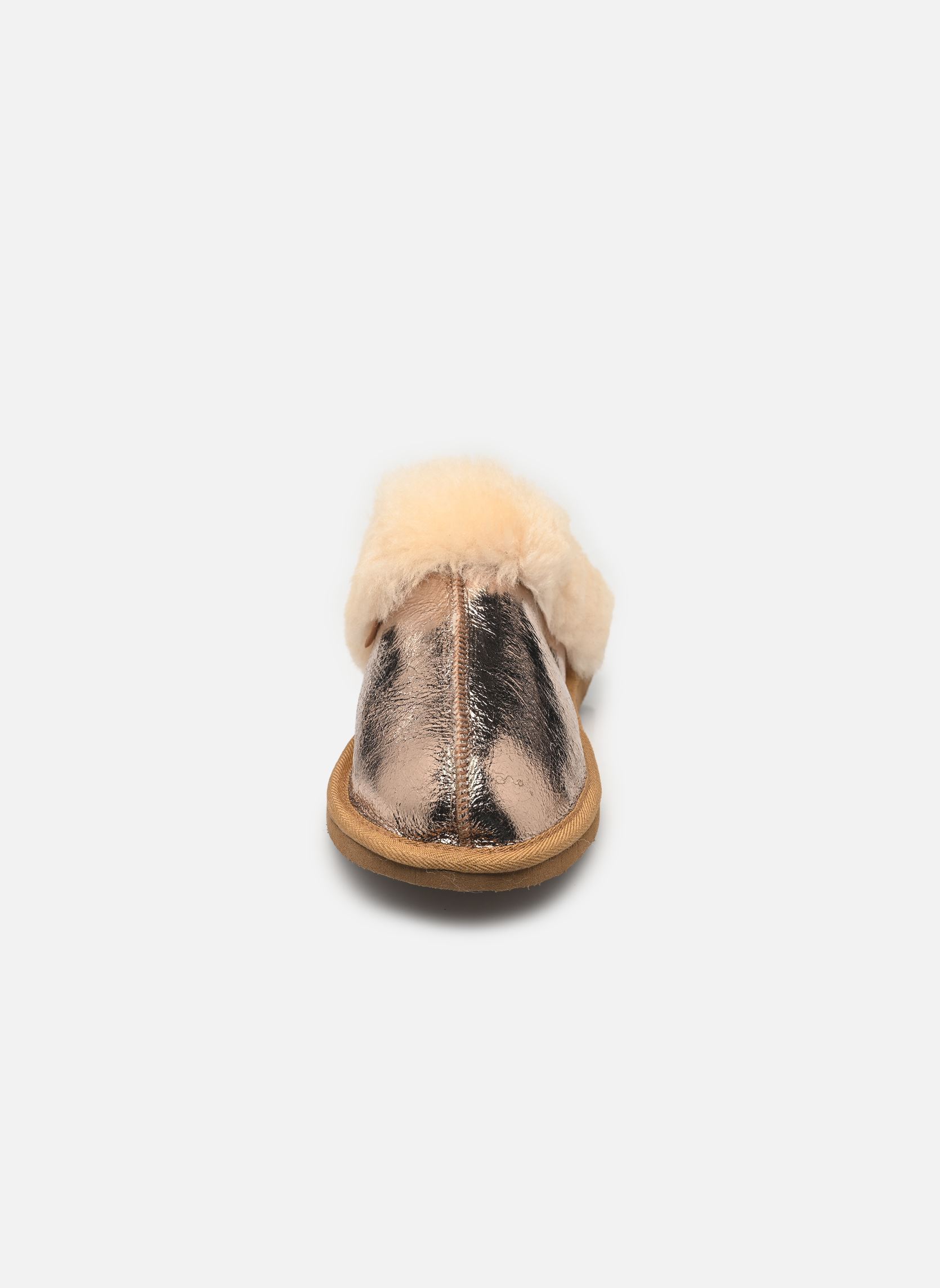Hausschuhe Jessica damen gold und bronze Shepherd Hausschuhe Jessica damen gold und bronze Gold