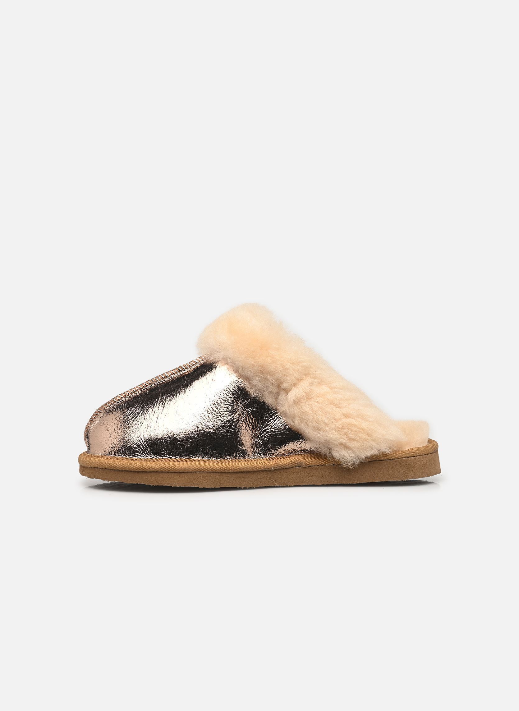 Hausschuhe Jessica damen gold und bronze Shepherd Hausschuhe Jessica damen gold und bronze Gold