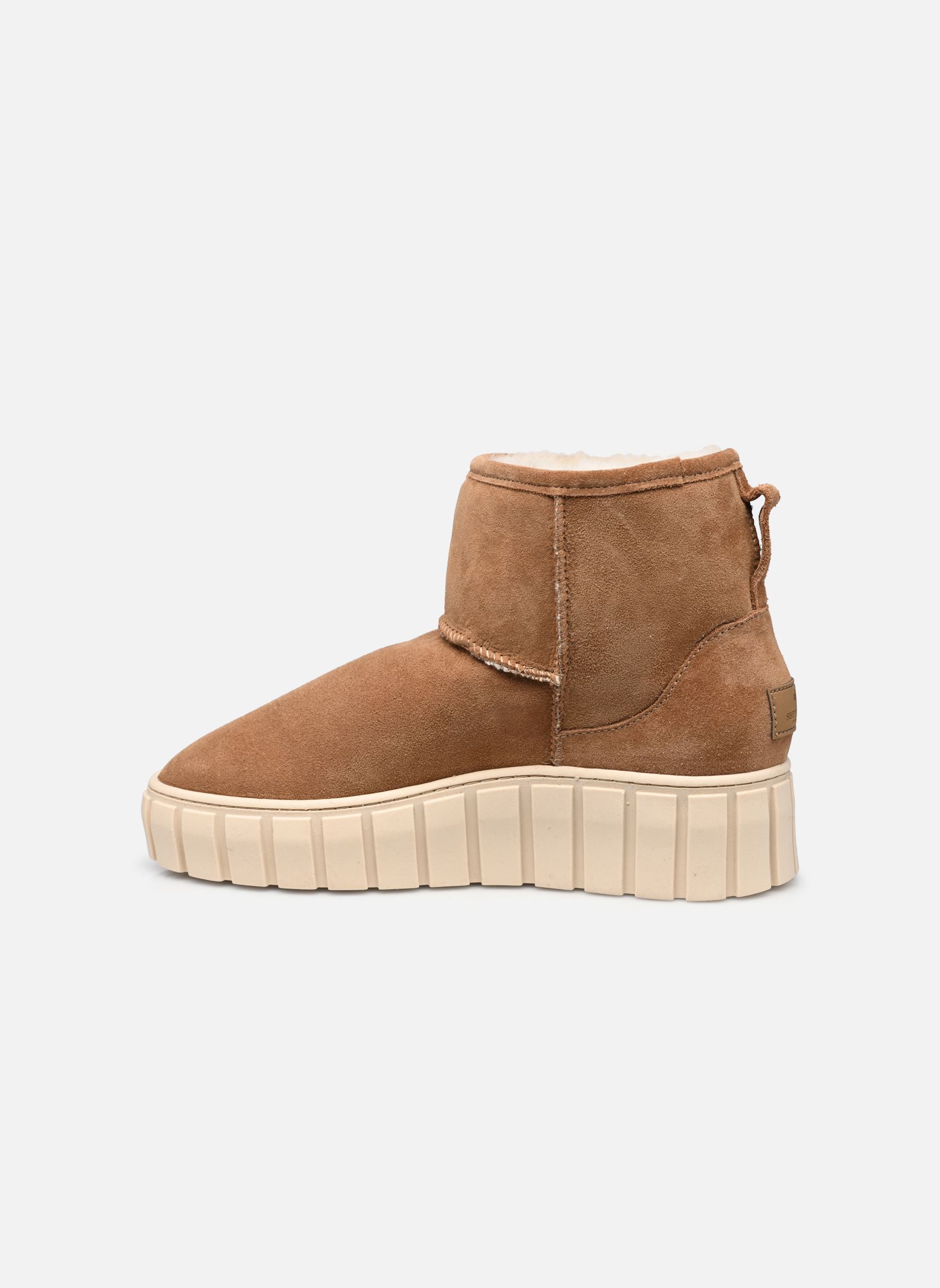 Gefütterte Stiefeletten Alexa damen braun Shepherd Gefütterte Stiefeletten Alexa damen braun Chestnut