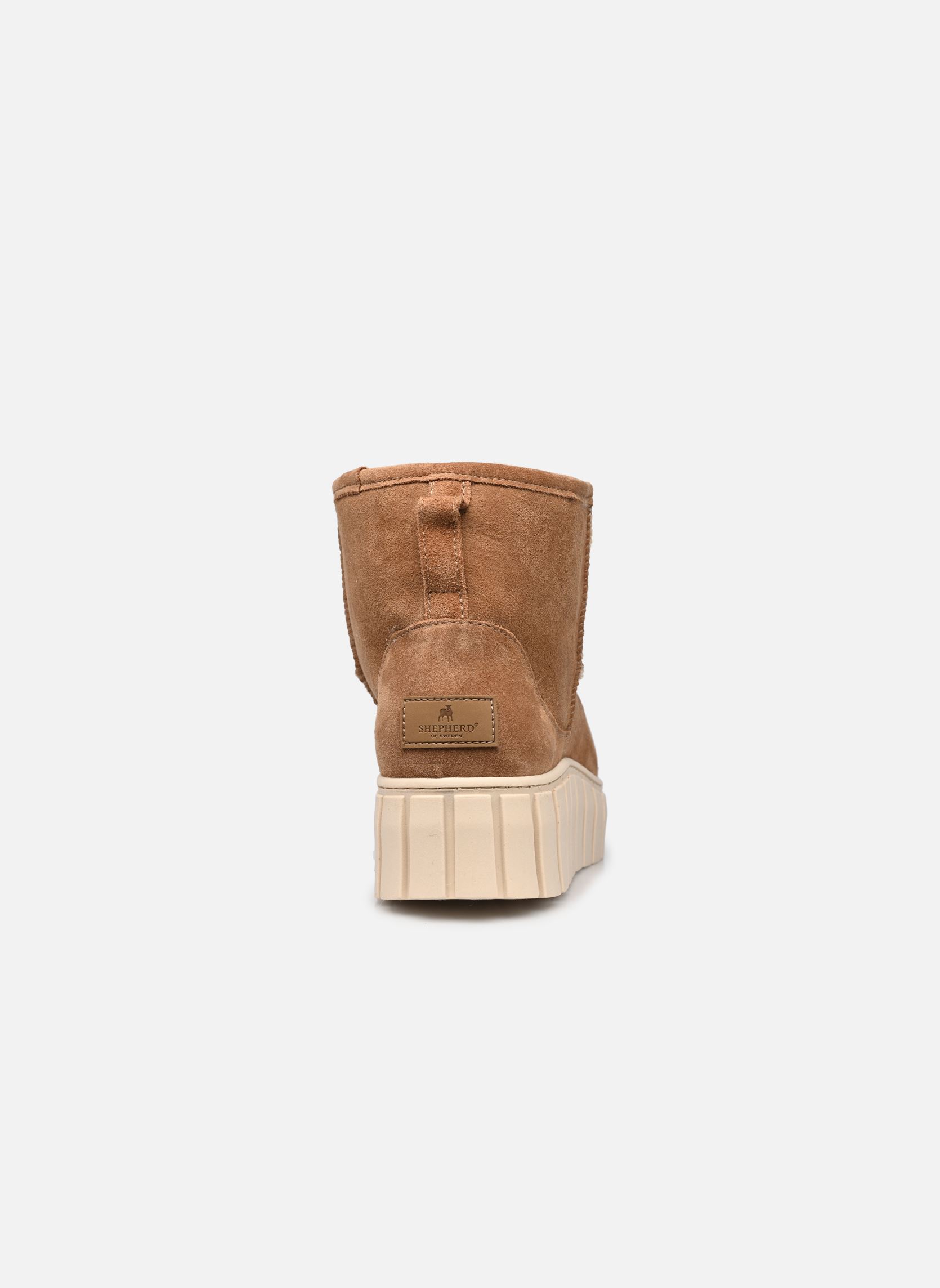 Gefütterte Stiefeletten Alexa damen braun Shepherd Gefütterte Stiefeletten Alexa damen braun Chestnut