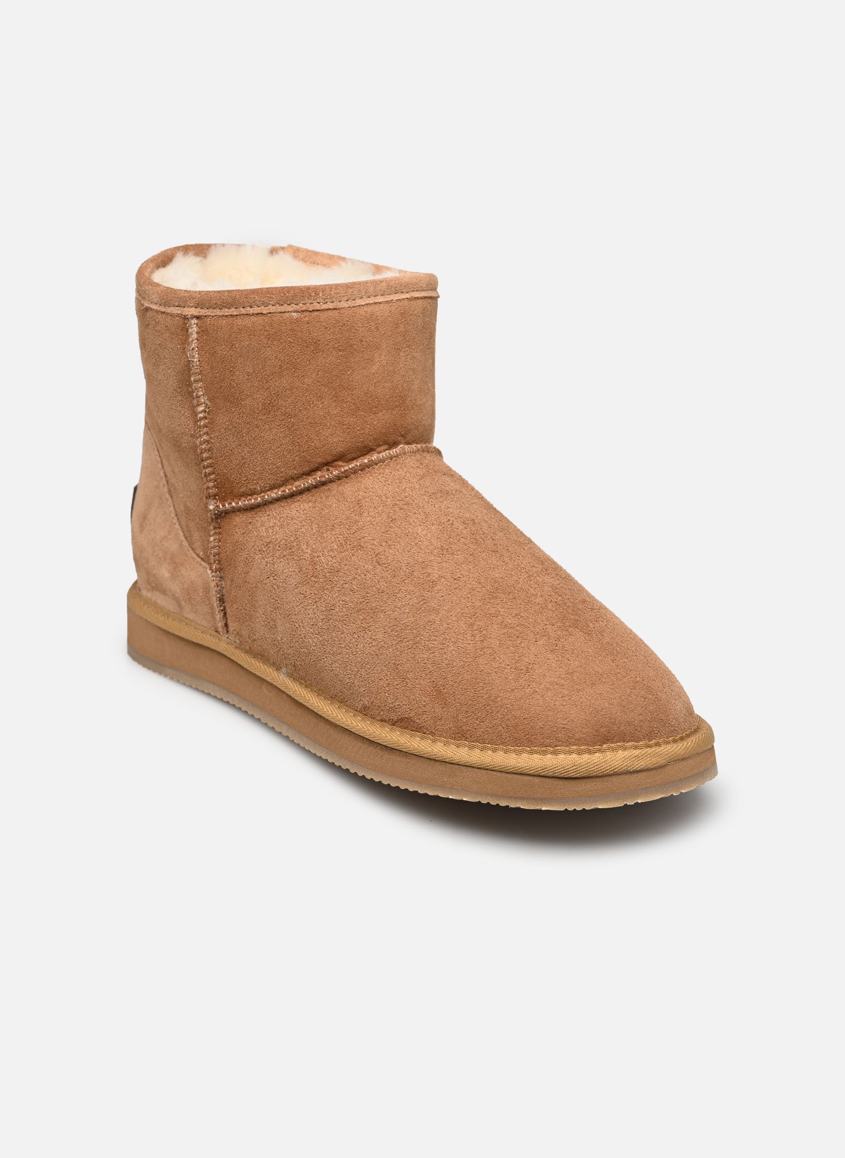 Botines forrados Laura mujer marrón Shepherd Botines forrados Laura mujer marrón Chestnut