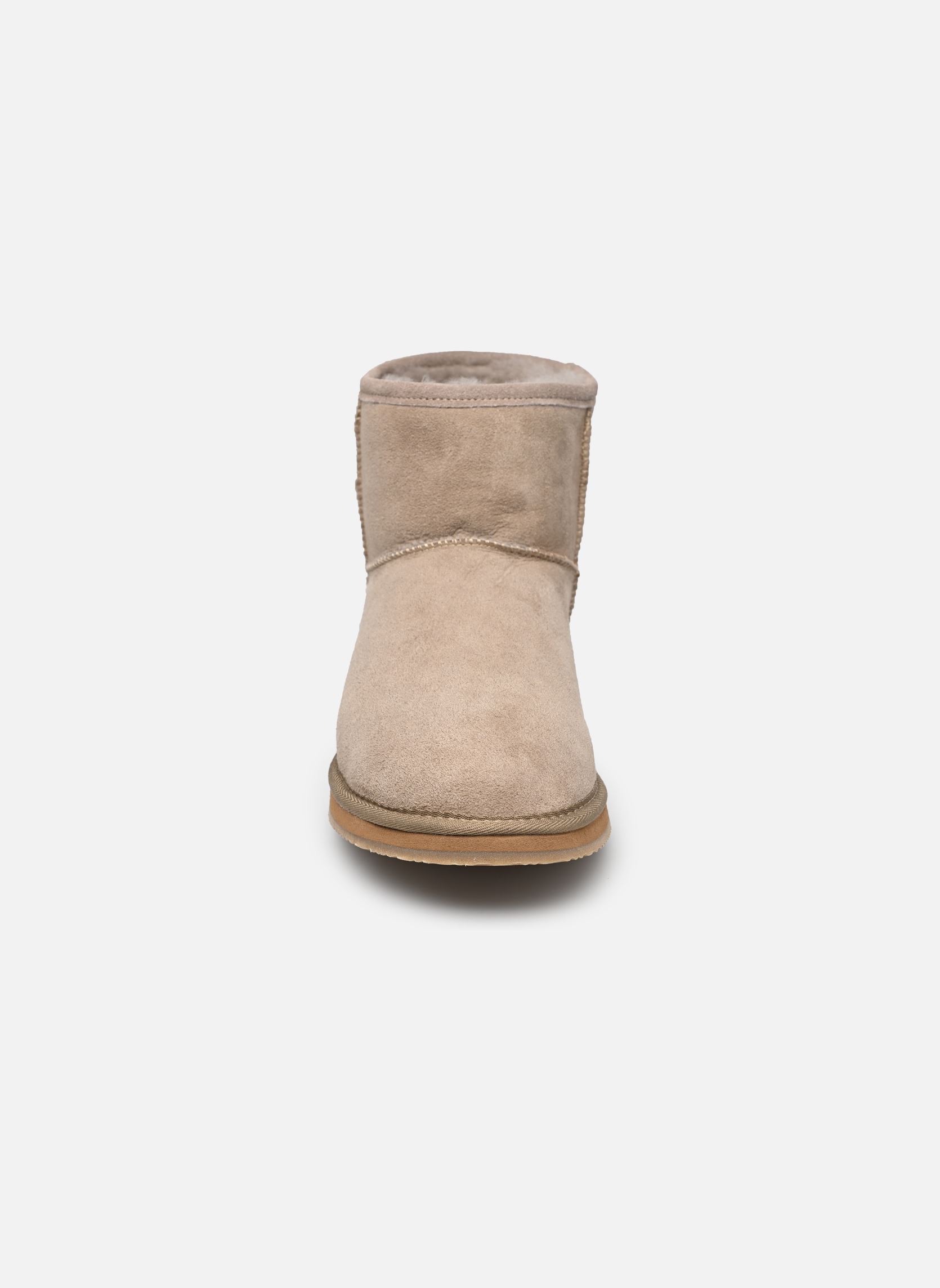 Gefütterte Stiefeletten Laura damen grau Shepherd Gefütterte Stiefeletten Laura damen grau Stone