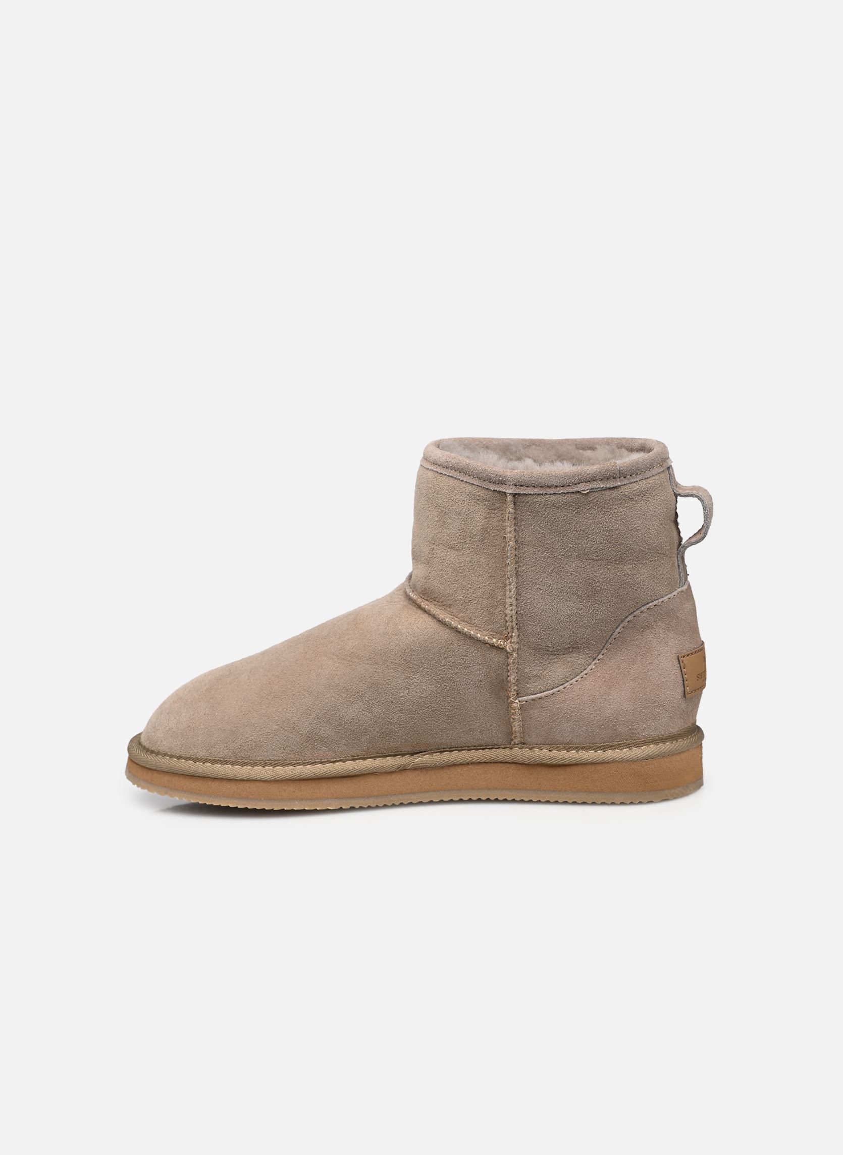 Gefütterte Stiefeletten Laura damen grau Shepherd Gefütterte Stiefeletten Laura damen grau Stone