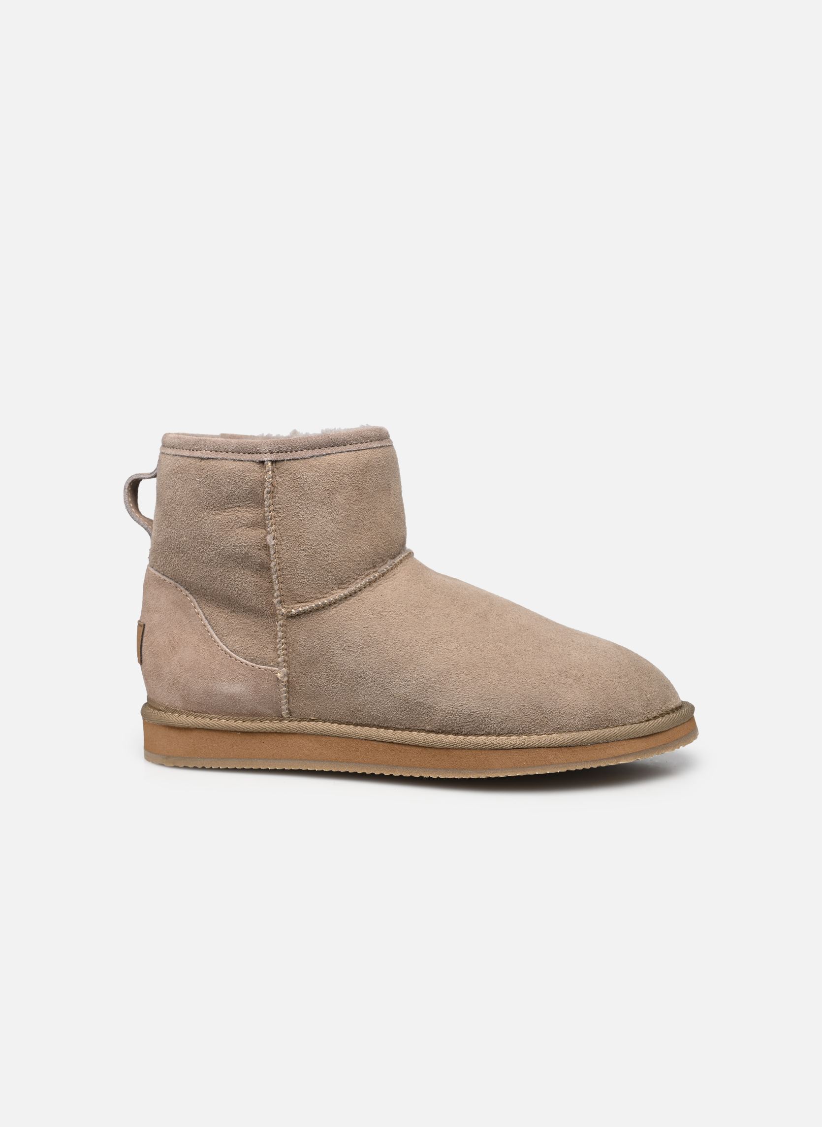 Gefütterte Stiefeletten Laura damen grau Shepherd Gefütterte Stiefeletten Laura damen grau Stone