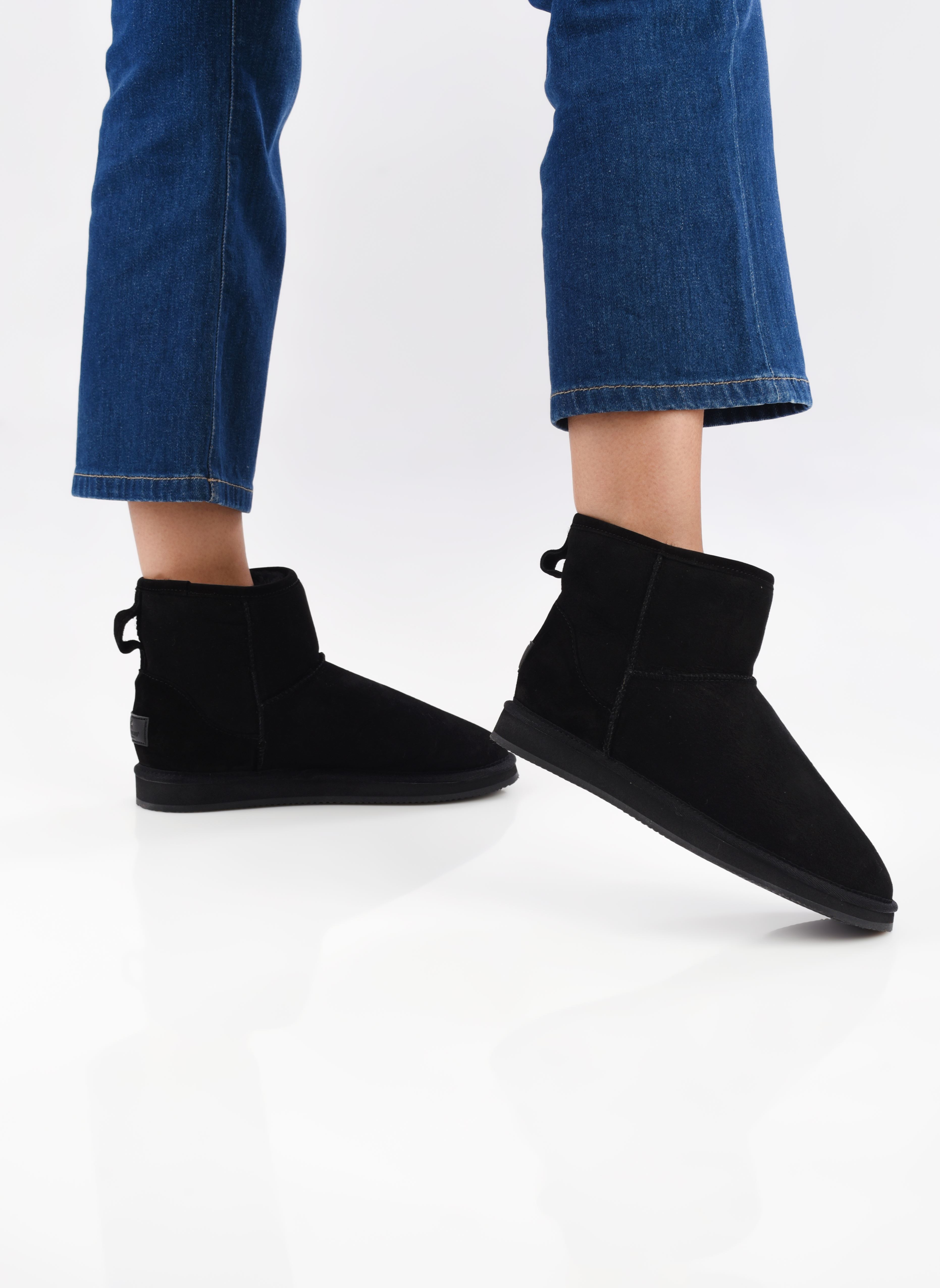 Bottines fourrées Laura femme noir Shepherd Bottines fourrées Laura femme noir Black