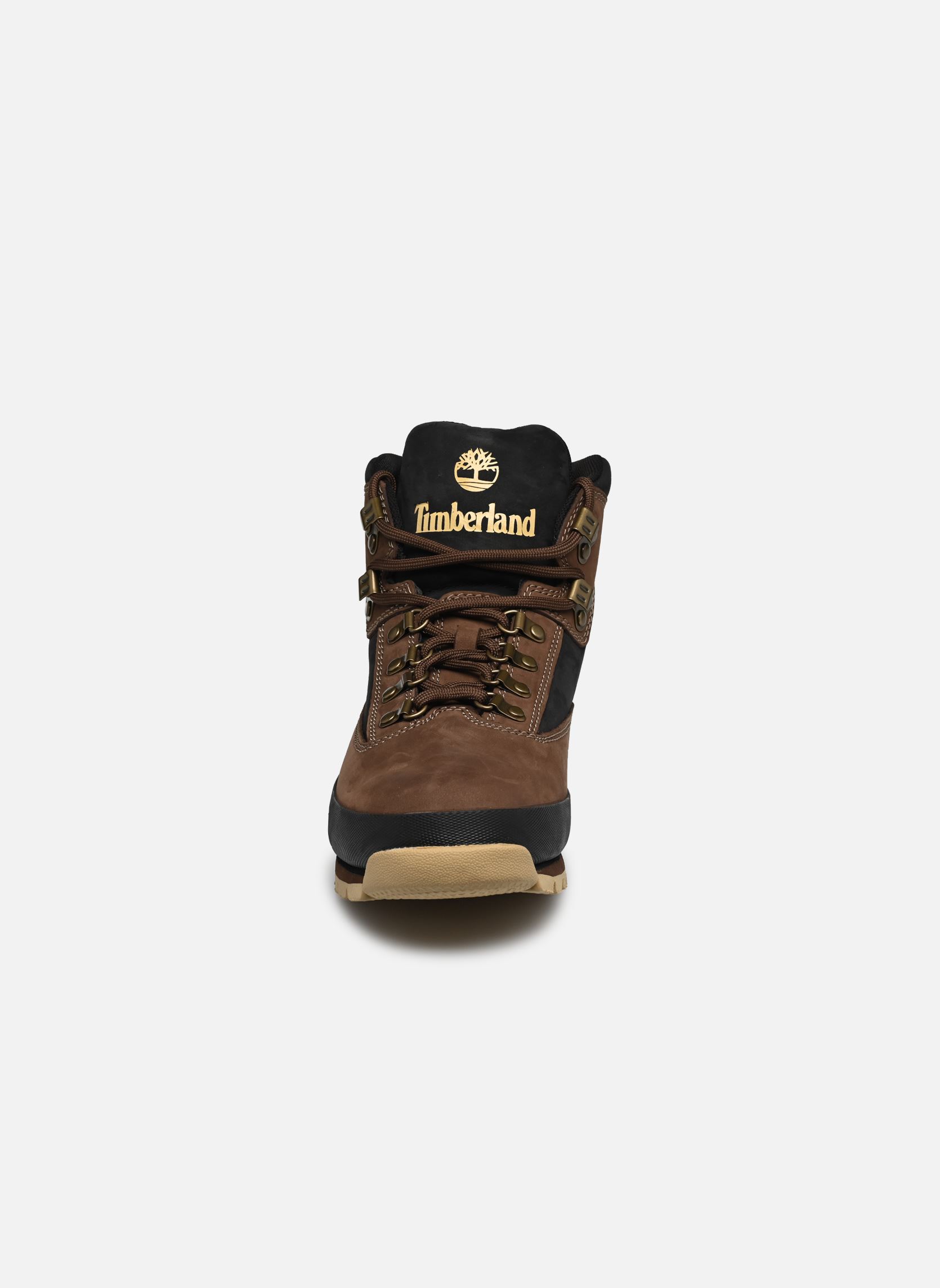 Bottines à lacets Euro Hiker Leather TB0A5ZJ59681 homme marron Timberland Bottines à lacets Euro Hiker Leather TB0A5ZJ59681 homme marron DARK BROWN NUBUCK