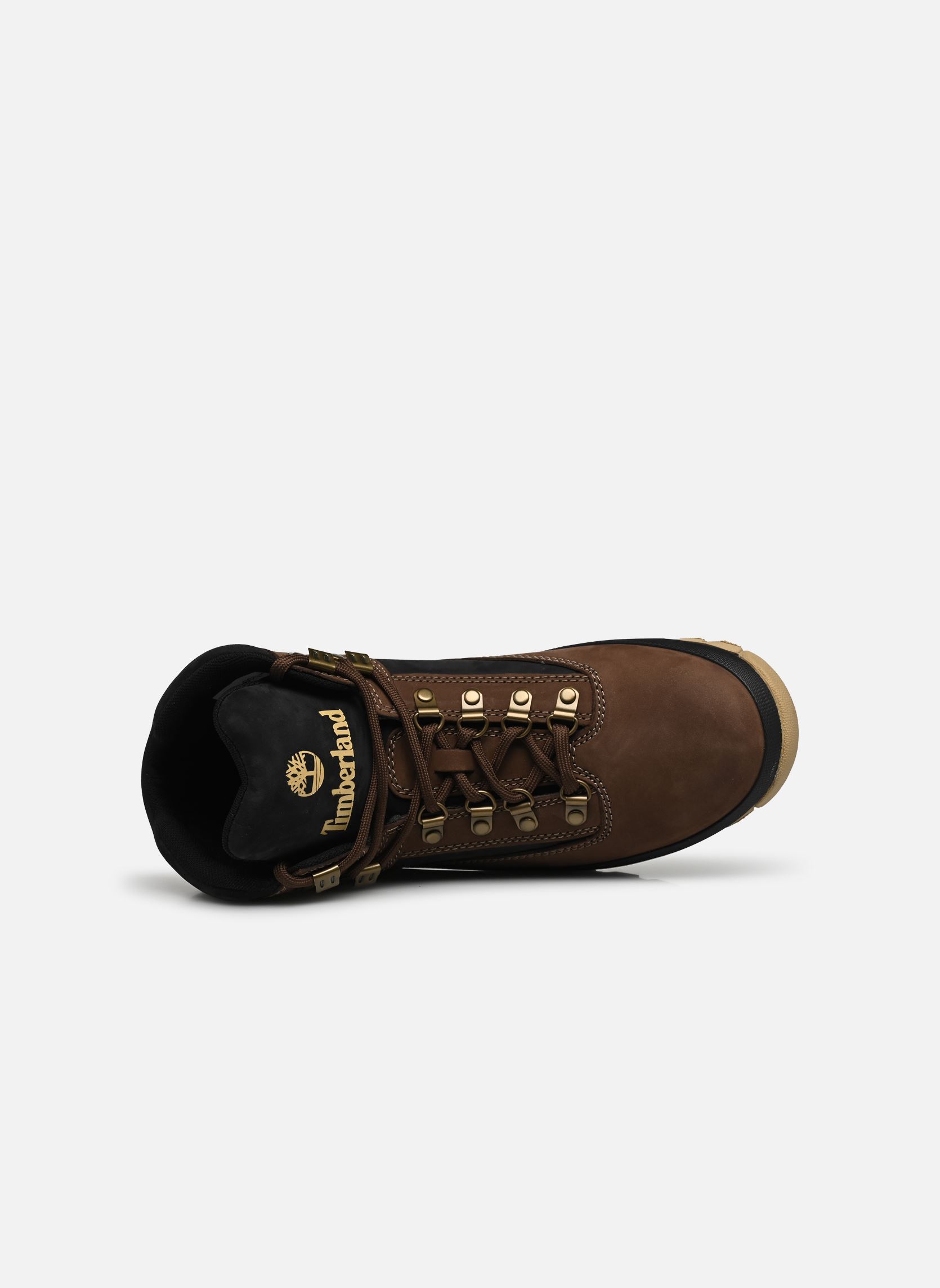 Bottines à lacets Euro Hiker Leather TB0A5ZJ59681 homme marron Timberland Bottines à lacets Euro Hiker Leather TB0A5ZJ59681 homme marron DARK BROWN NUBUCK