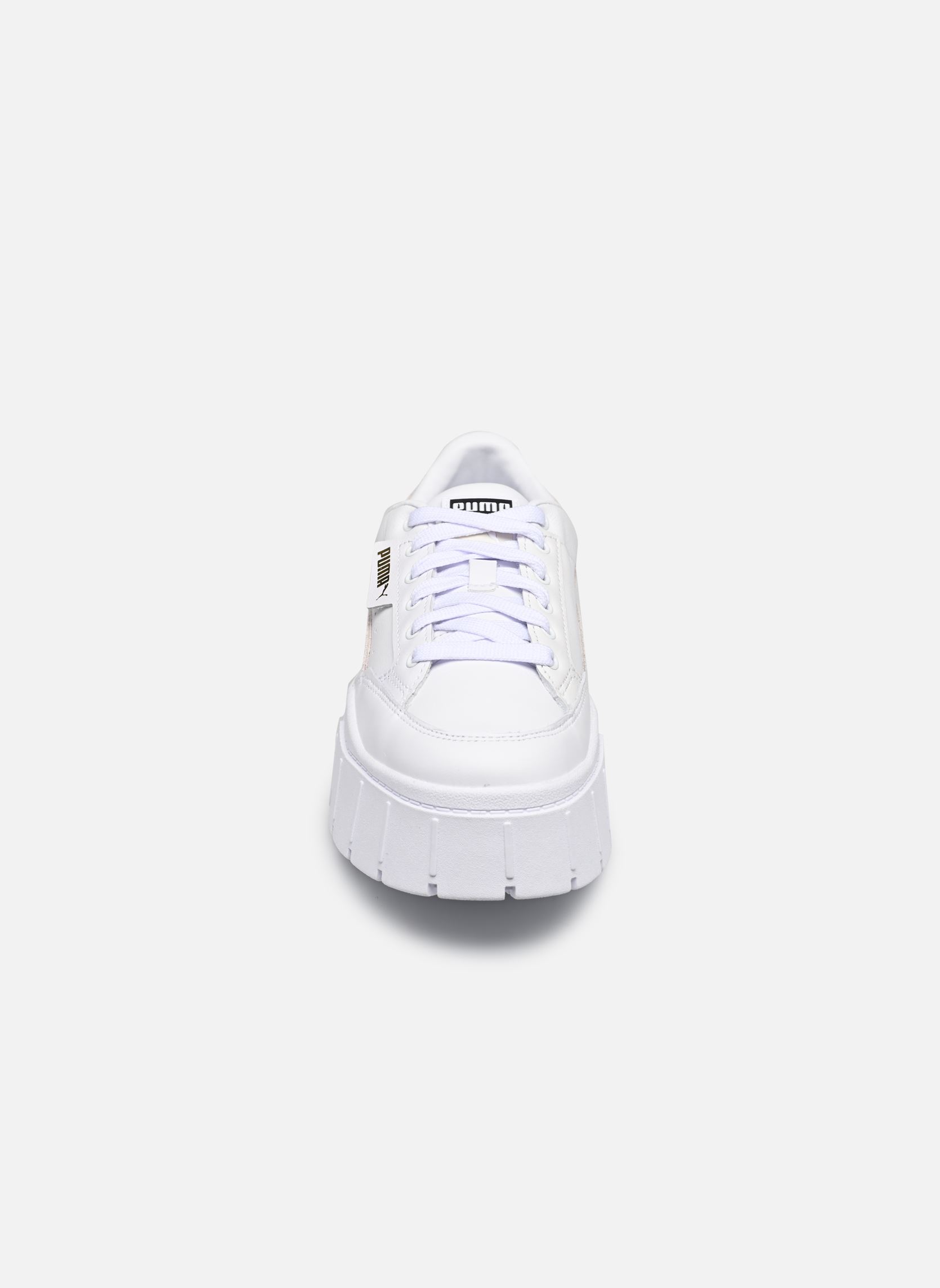 Baskets Mayze Stack Wns femme blanc Puma Baskets Mayze Stack Wns femme blanc PUMA WHITE-VAPOROUS GRAY