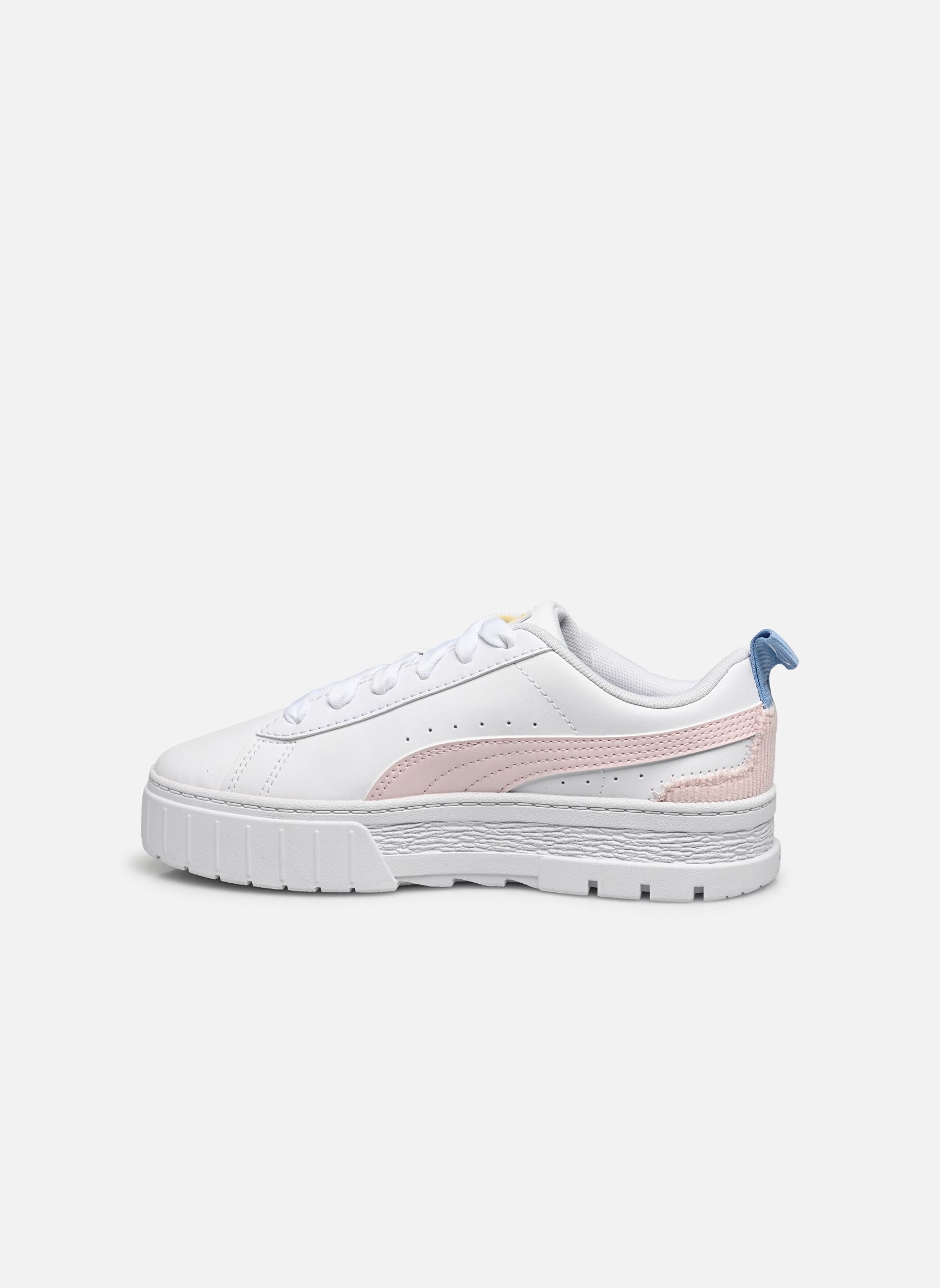 Sneaker Mayze Sweater Ps mädchen weiß Puma Sneaker Mayze Sweater Ps mädchen weiß PUMA WHITE-BLISSFUL BLUE-PEACH