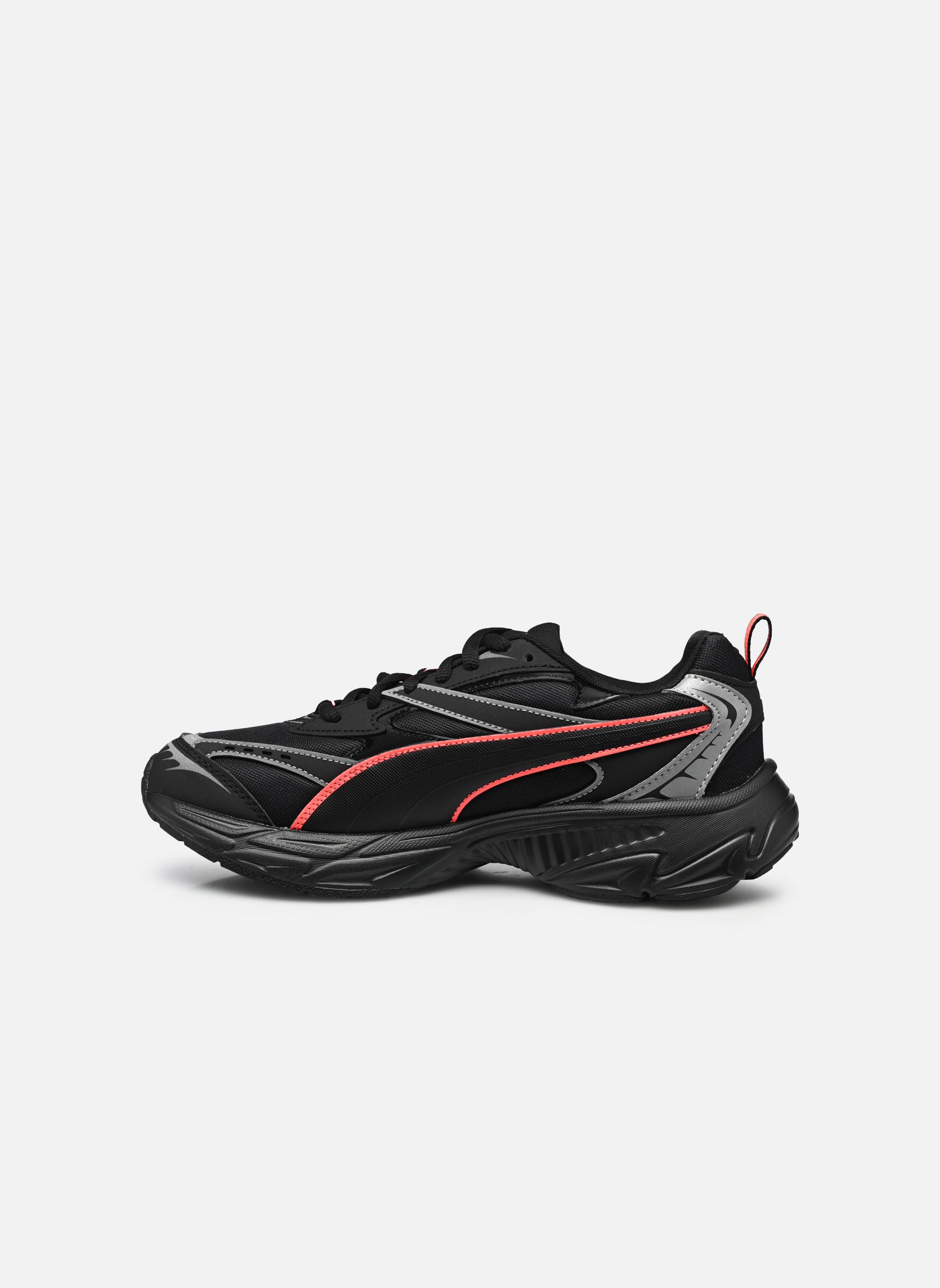 Sneaker Morphic Reflective M herren schwarz Puma Sneaker Morphic Reflective M herren schwarz PUMA BLACK-FIERY CORAL