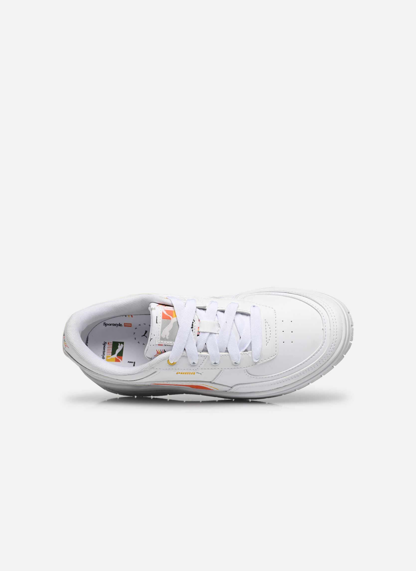 Sneaker Cali Dream Brand Love Wns damen weiß Puma Sneaker Cali Dream Brand Love Wns damen weiß PUMA WHITE-HOT HEAT