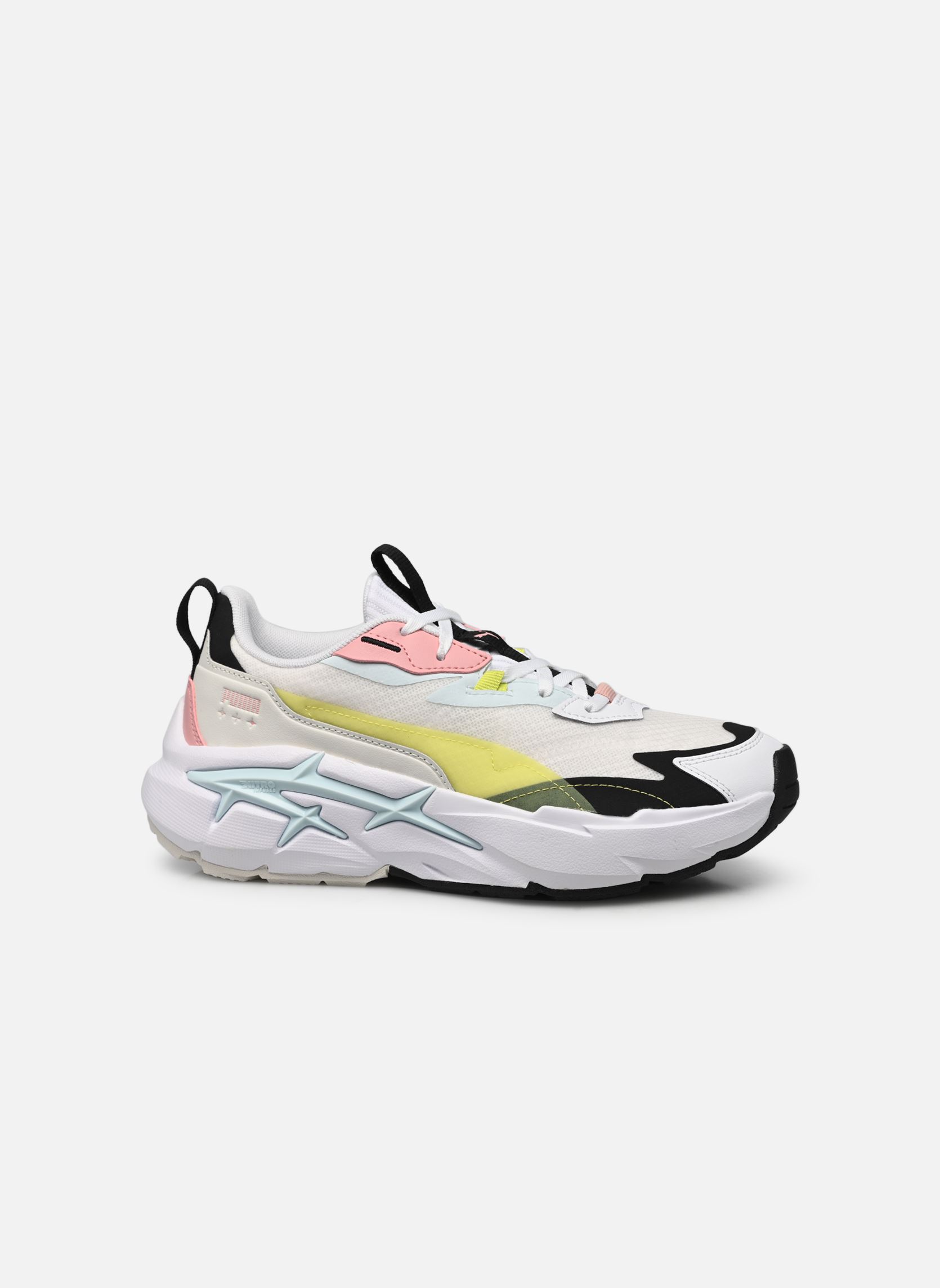 Sneaker Spina Nitro Wns damen mehrfarbig Puma Sneaker Spina Nitro Wns damen mehrfarbig VAPOR GRAY-LIGHT LIME