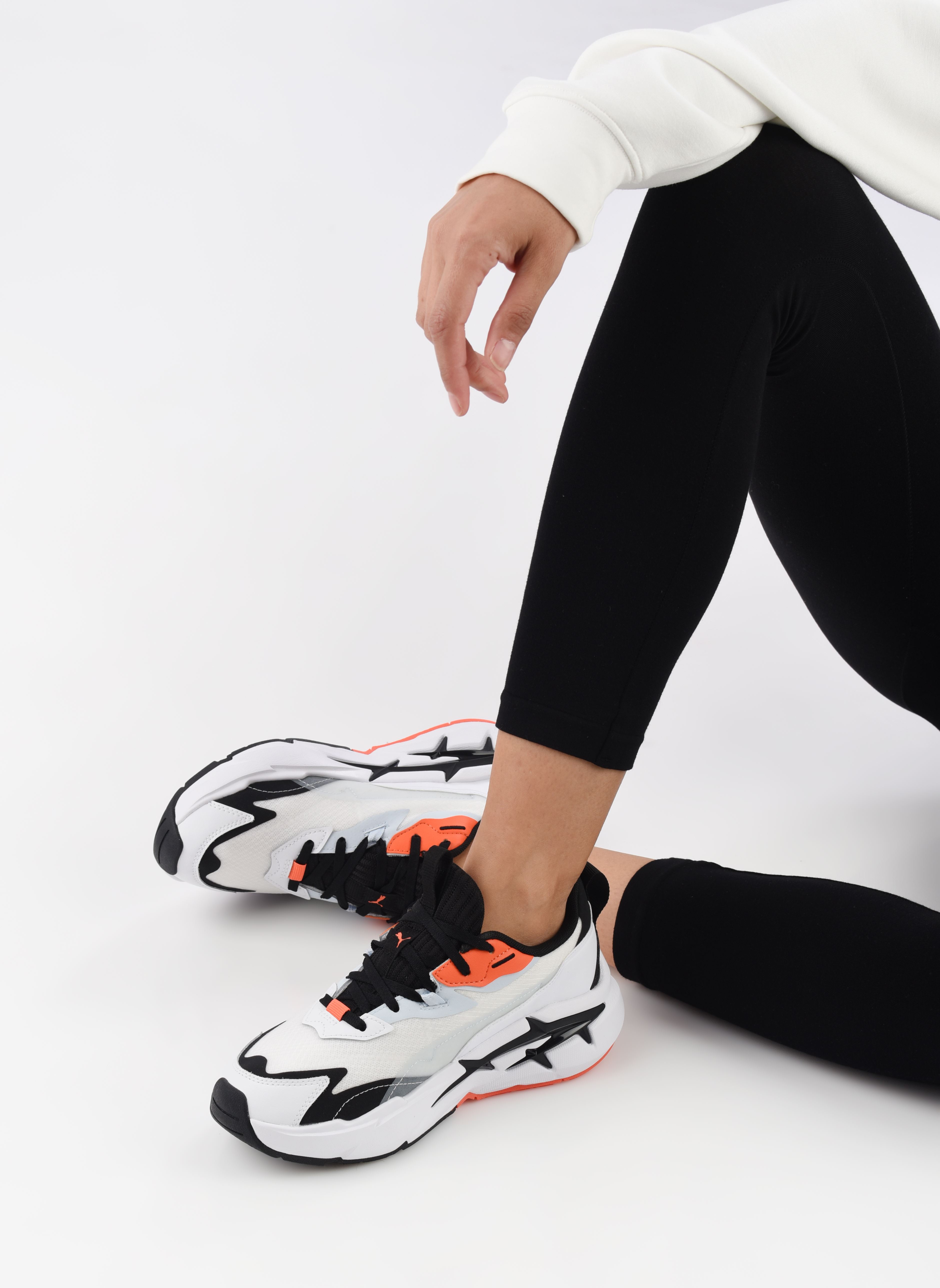 Baskets Spina Nitro Wns femme blanc Puma Baskets Spina Nitro Wns femme blanc PUMA WHITE-ICY BLUE
