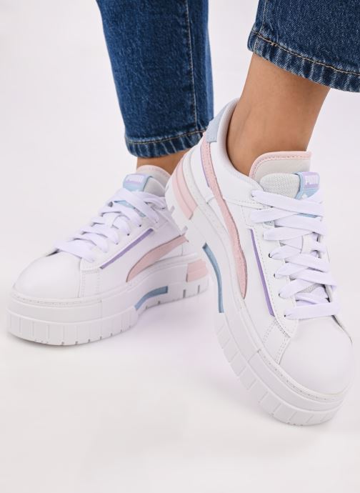 Puma Mayze Crashed Wns (Wit) - Sneakers chez Sarenza (655006)