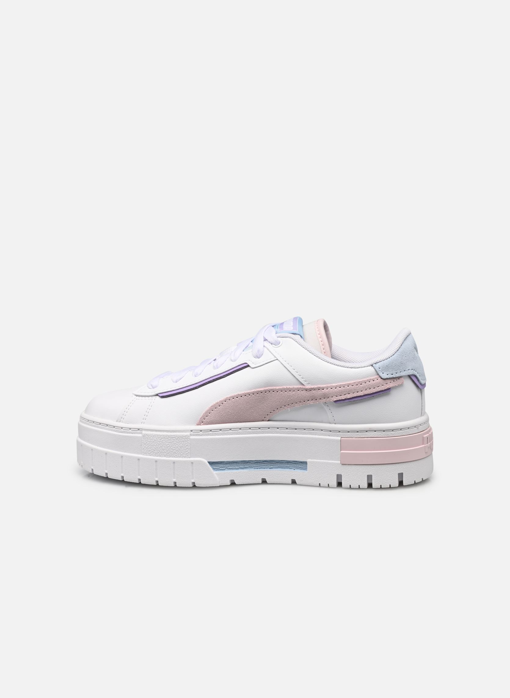 Sneakers Mayze Crashed Wns dames wit Puma Sneakers Mayze Crashed Wns dames wit PUMA WHITE-GALAXY PINK