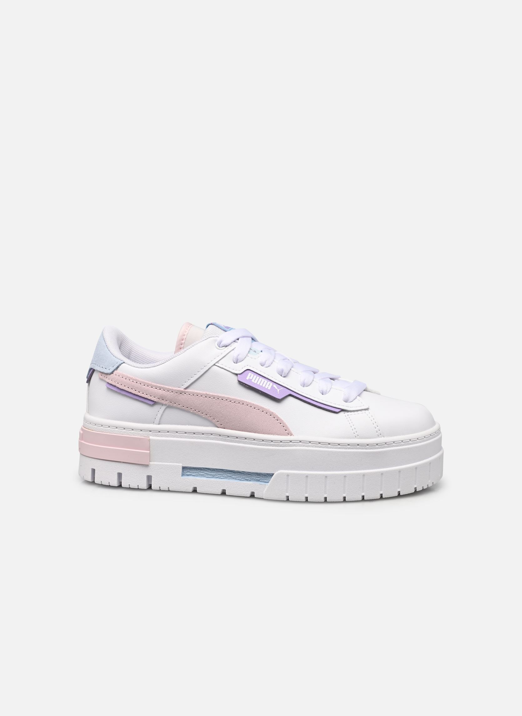 Sneakers Mayze Crashed Wns dames wit Puma Sneakers Mayze Crashed Wns dames wit PUMA WHITE-GALAXY PINK