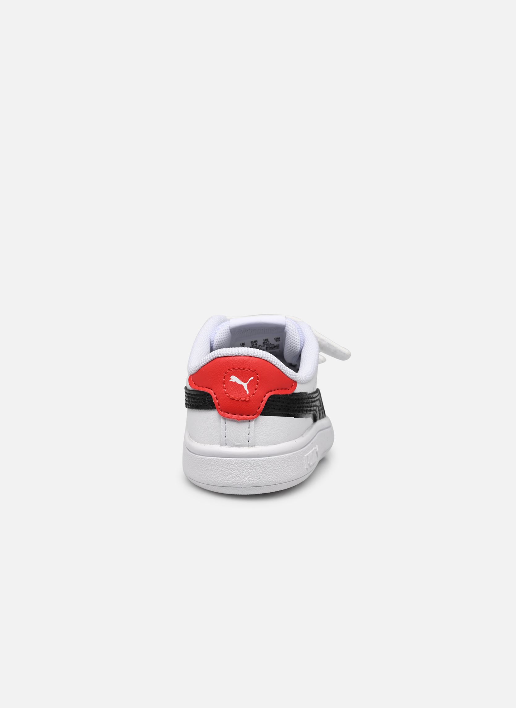 Sneakers Inf Smash 3 L Let's Play V bianco Puma Sneakers Inf Smash 3 L Let's Play V bianco PUMA WHITE-PUMA BLACK-TEAM AQU