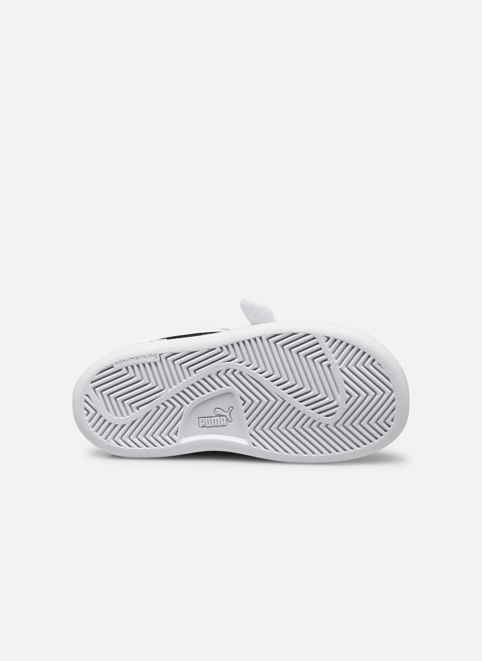 Sneakers Inf Smash 3 L Let's Play V bianco Puma Sneakers Inf Smash 3 L Let's Play V bianco PUMA WHITE-PUMA BLACK-TEAM AQU