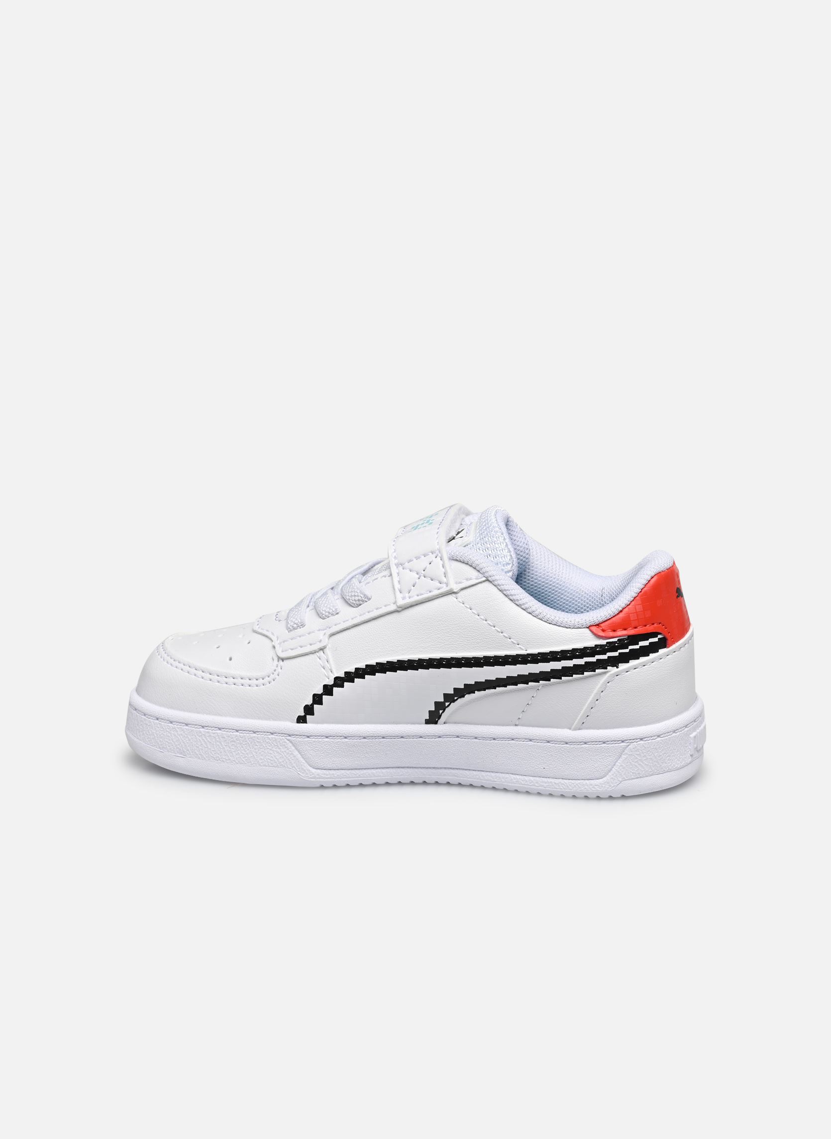 Sneaker Inf Puma Caven 2.0 Let's Play Ac+ weiß Puma Sneaker Inf Puma Caven 2.0 Let's Play Ac+ weiß PUMA WHITE-PUMA BLACK-PUMA RED