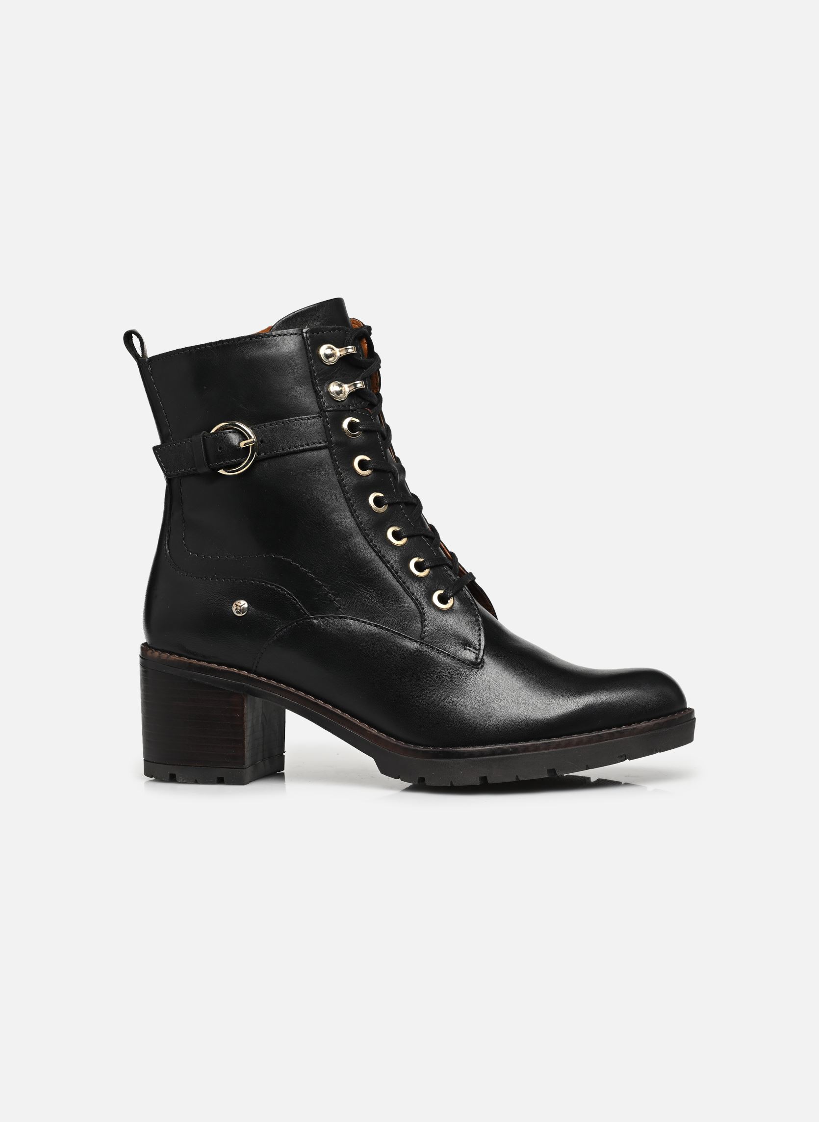 Botines con cordones Llanes W7H-8510 mujer negro Pikolinos Botines con cordones Llanes W7H-8510 mujer negro BLACK