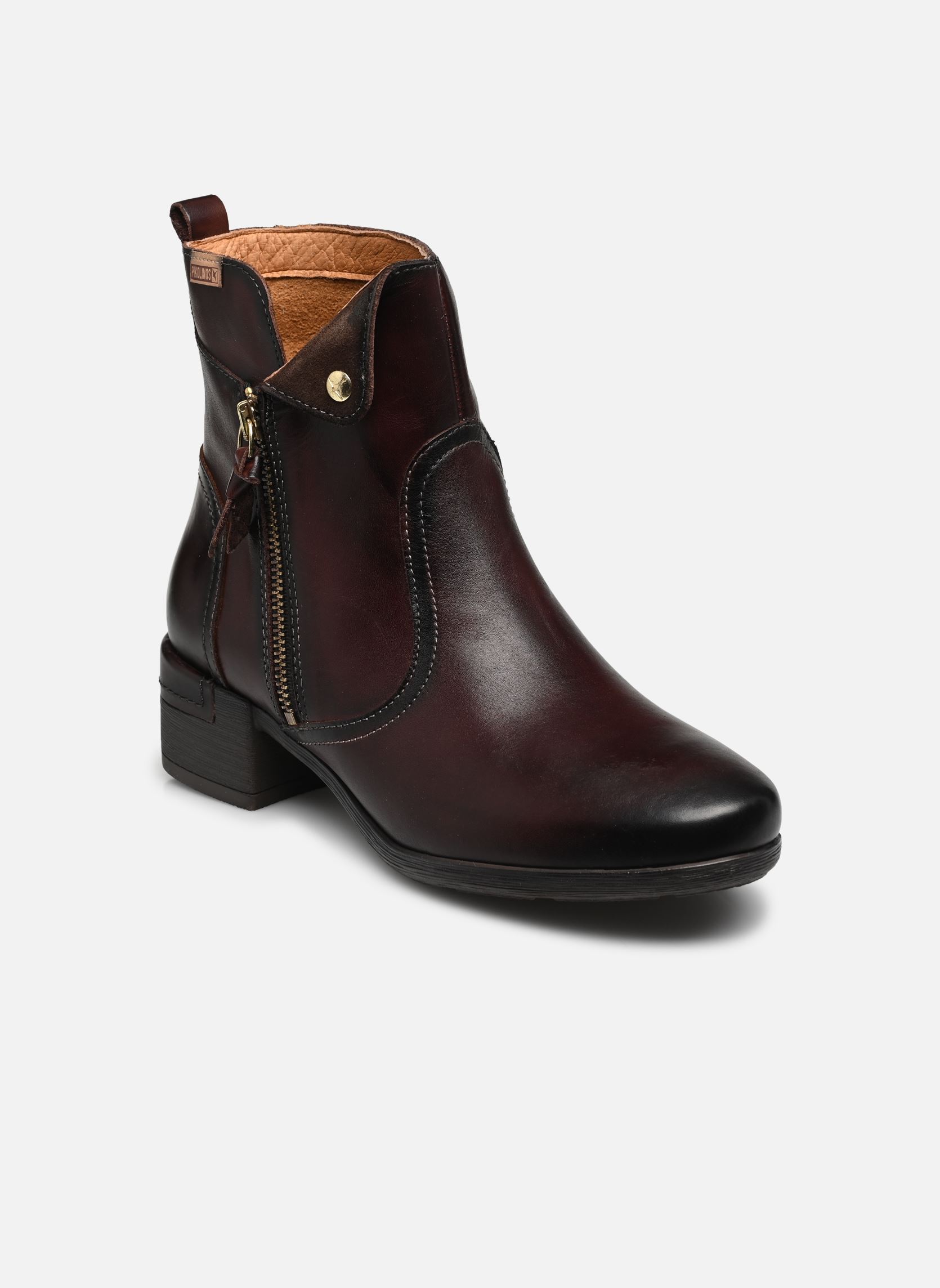 Stiefeletten und Stiefel Malaga W6W-8526C1 damen braun Pikolinos Stiefeletten und Stiefel Malaga W6W-8526C1 damen braun CAOBA
