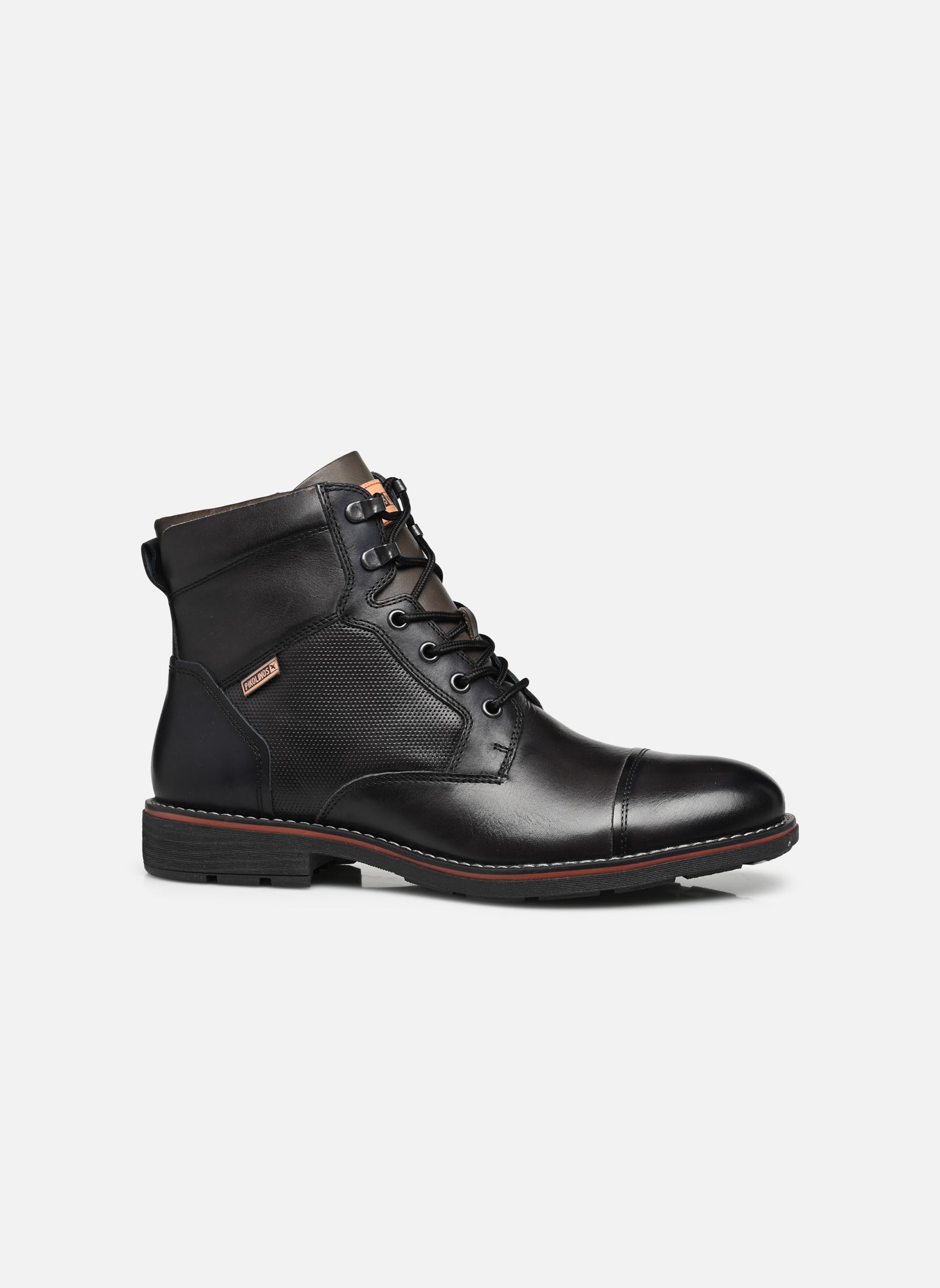 Botines con cordones York M2M-8156C1 hombre negro Pikolinos Botines con cordones York M2M-8156C1 hombre negro CARBON