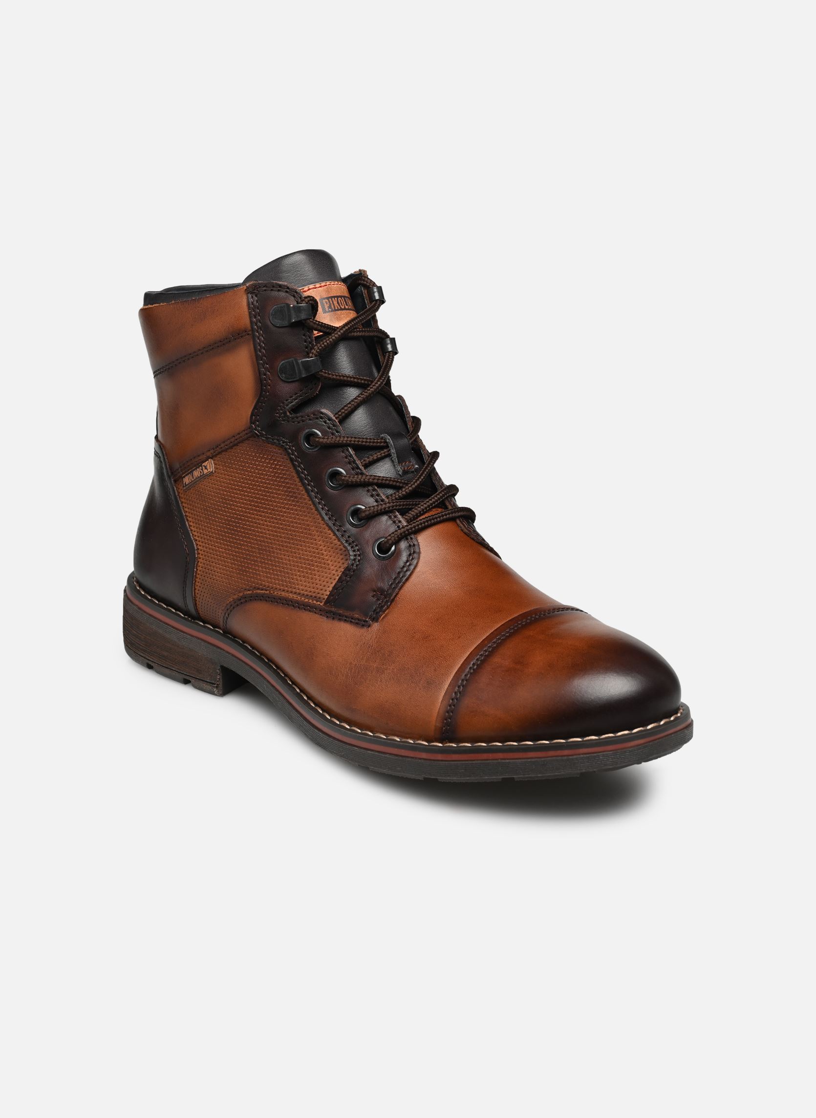 Bottines à lacets York M2M-8156C1 homme marron Pikolinos Bottines à lacets York M2M-8156C1 homme marron CUERO
