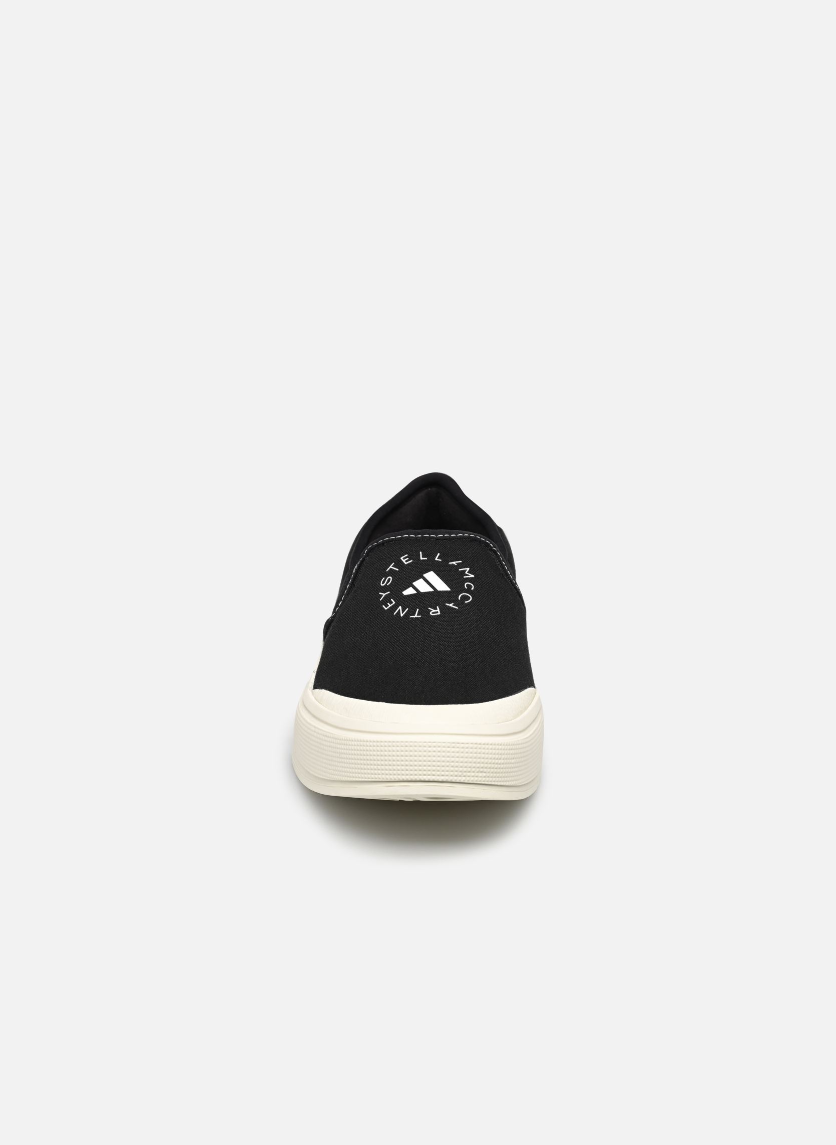 Leinen-Sneaker Asmc Court Slip On damen schwarz adidas by Stella McCartney Leinen-Sneaker Asmc Court Slip On damen schwarz CBLACK/OWHITE/FTWWHT