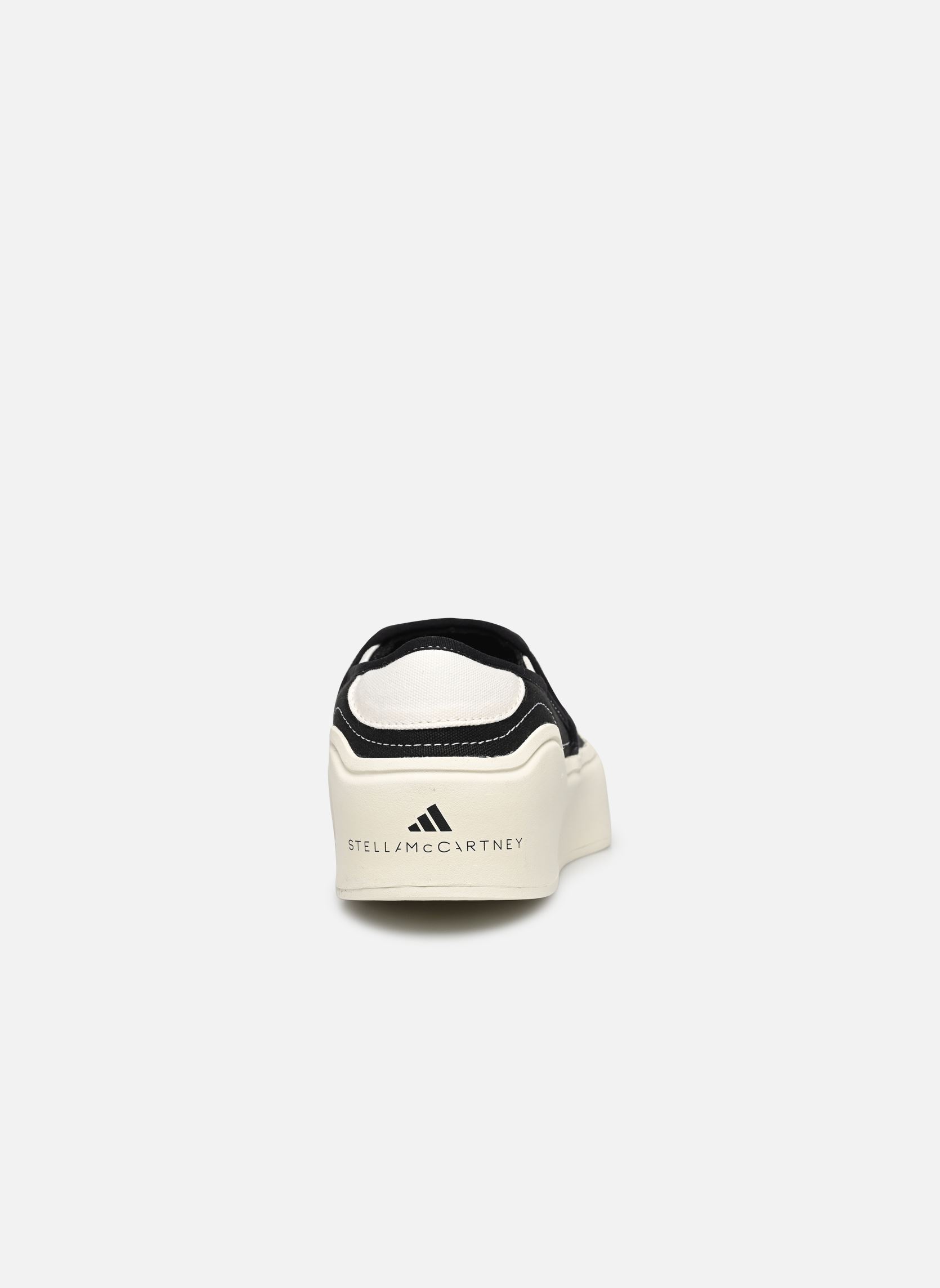Leinen-Sneaker Asmc Court Slip On damen schwarz adidas by Stella McCartney Leinen-Sneaker Asmc Court Slip On damen schwarz CBLACK/OWHITE/FTWWHT