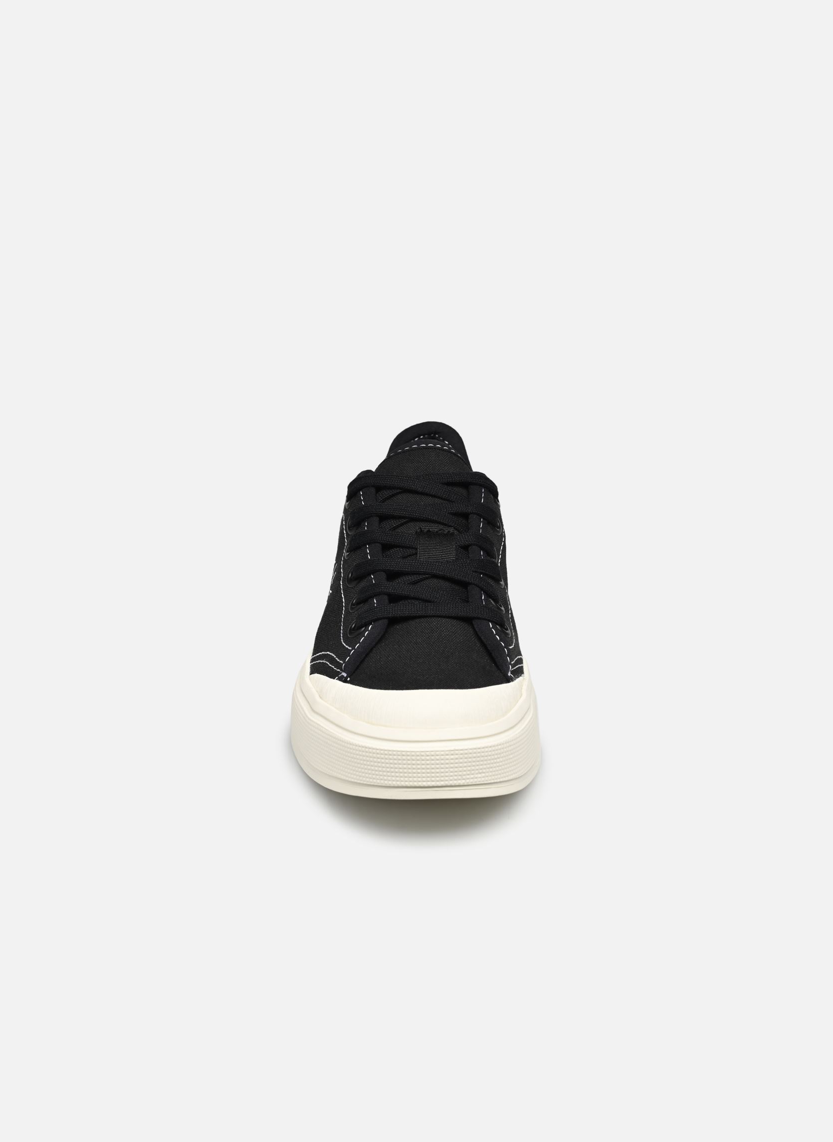 Sneakers di tela Asmc Court Cotton donna nero adidas by Stella McCartney Sneakers di tela Asmc Court Cotton donna nero CBLACK/CBLACK/OWHITE