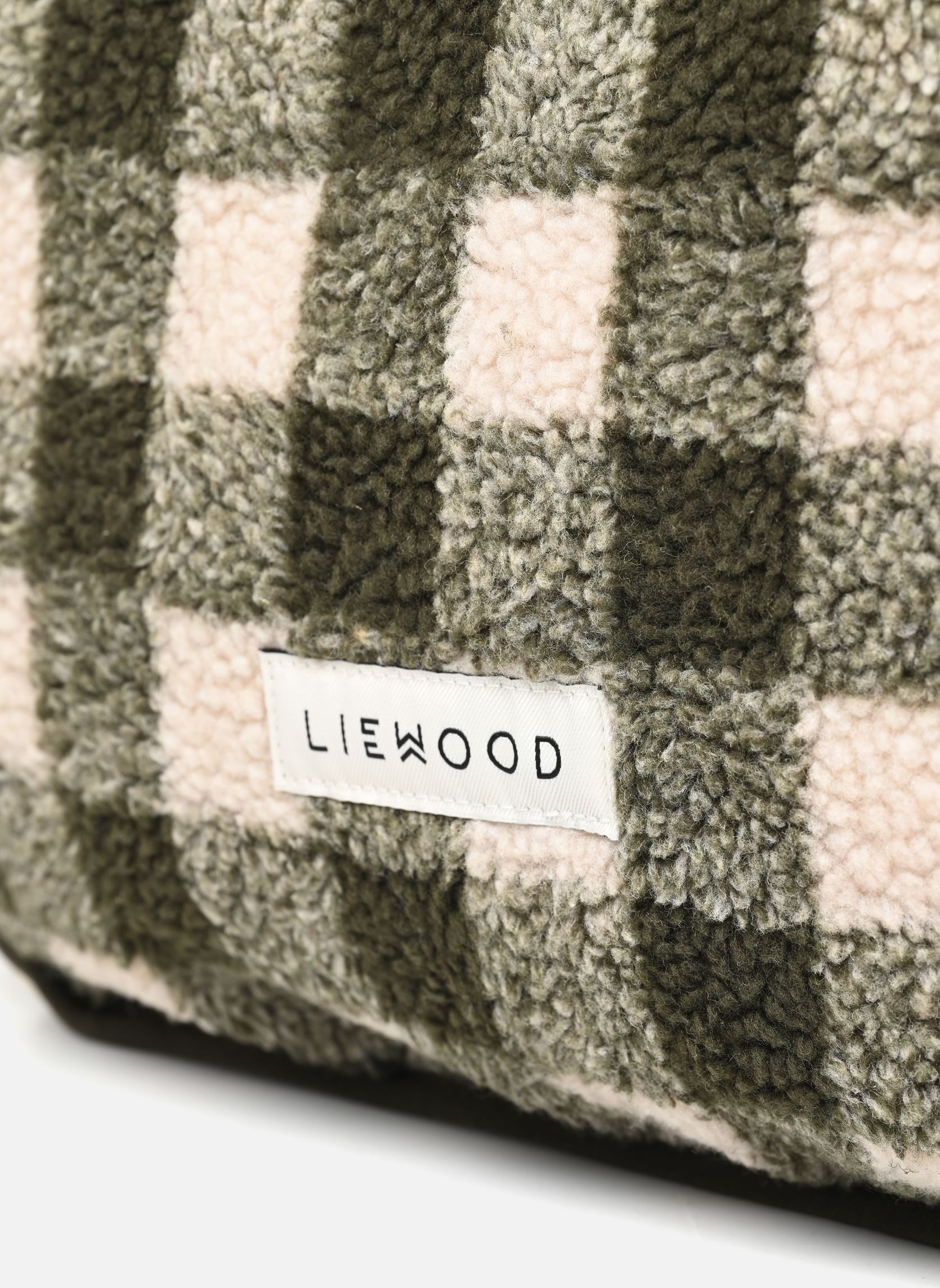 Cabas et tote bags Reed Totebag vert Liewood Cabas et tote bags Reed Totebag vert Check Army brown / Dark sandy