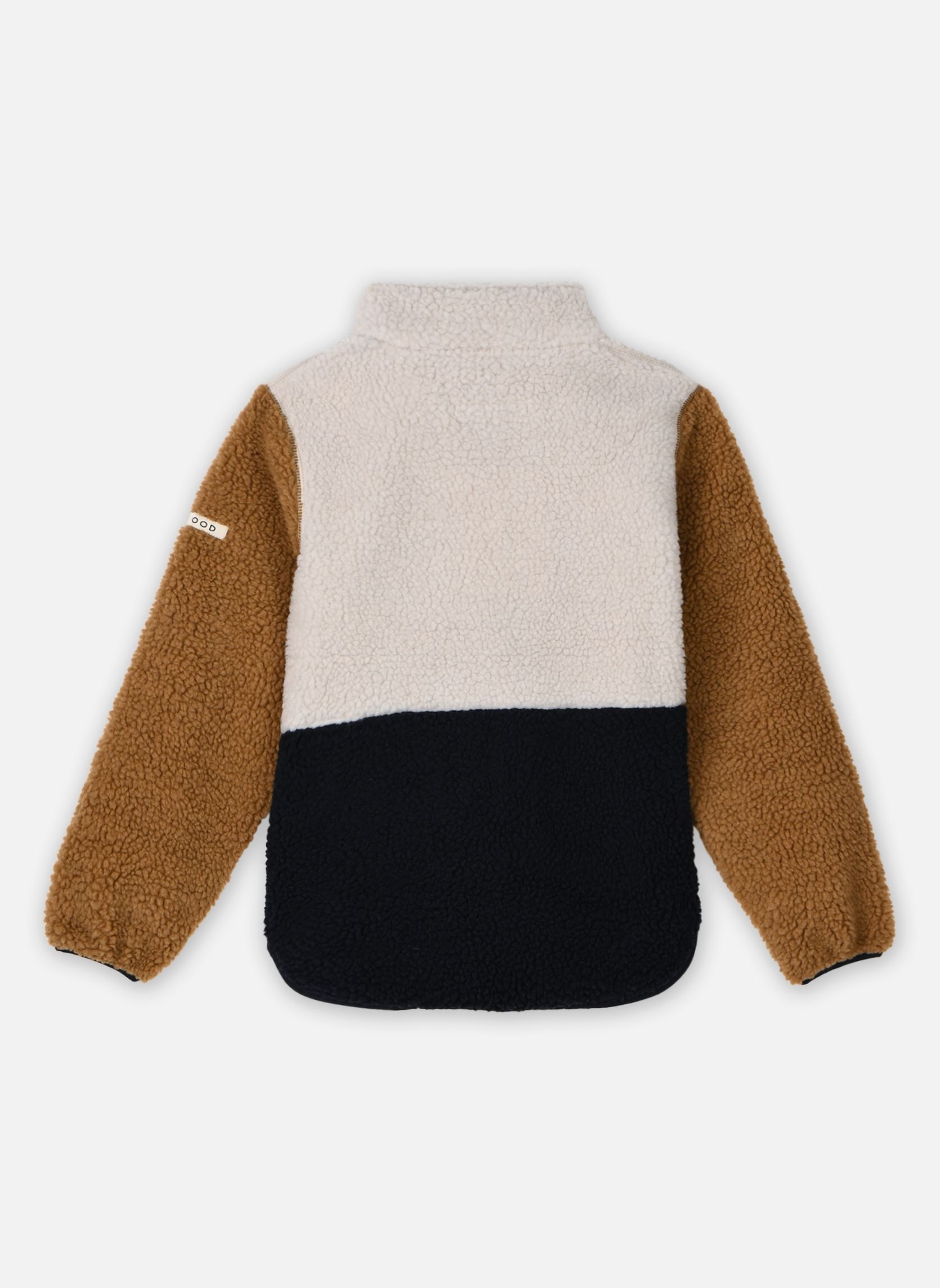 Fleece truien Nolan Pile Jacket blauw Liewood Fleece truien Nolan Pile Jacket blauw Classic navy multi mix
