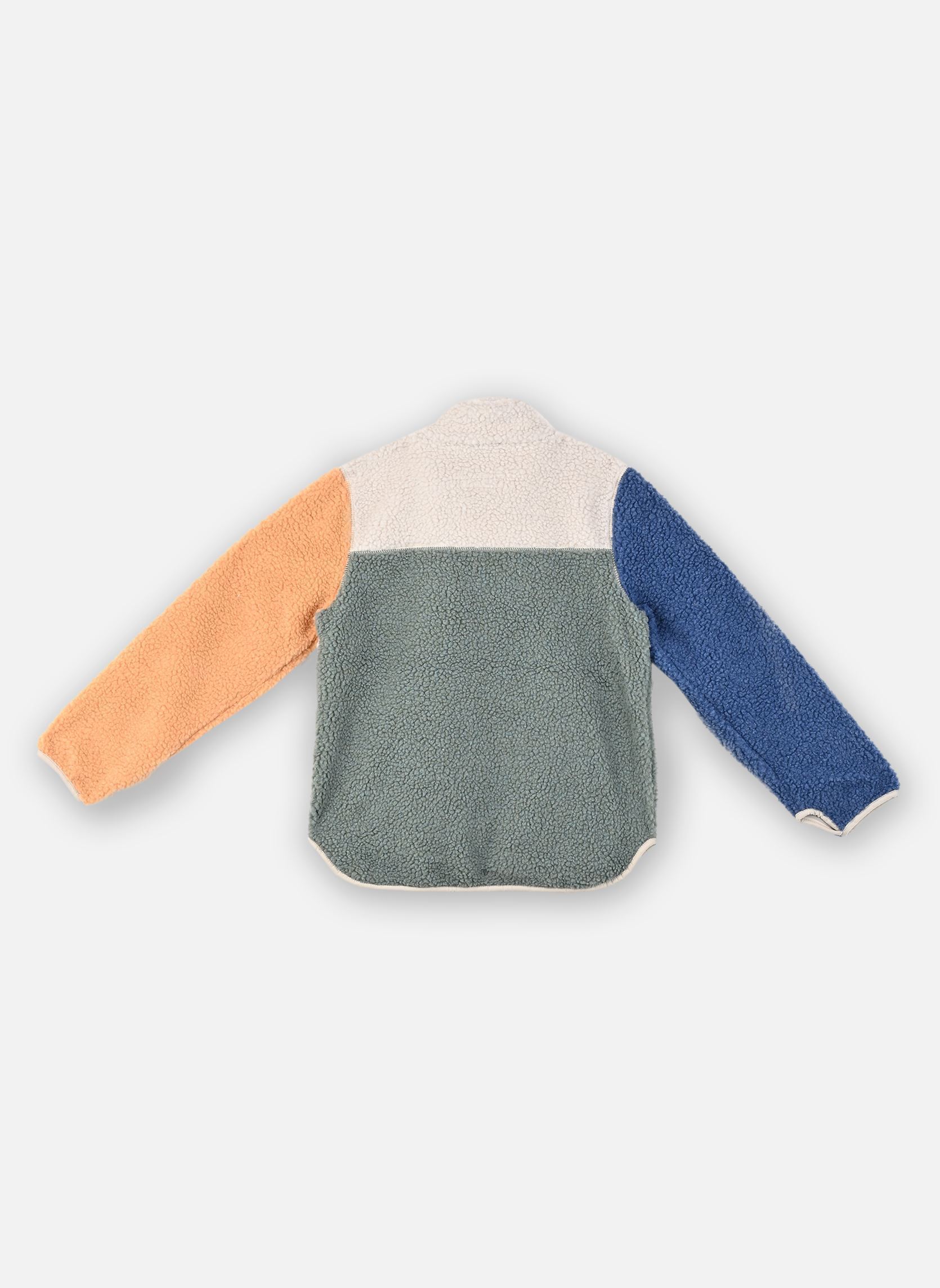 Vestes polaires Nolan Pile Jacket bleu Liewood Vestes polaires Nolan Pile Jacket bleu Peppermint multi mix 2