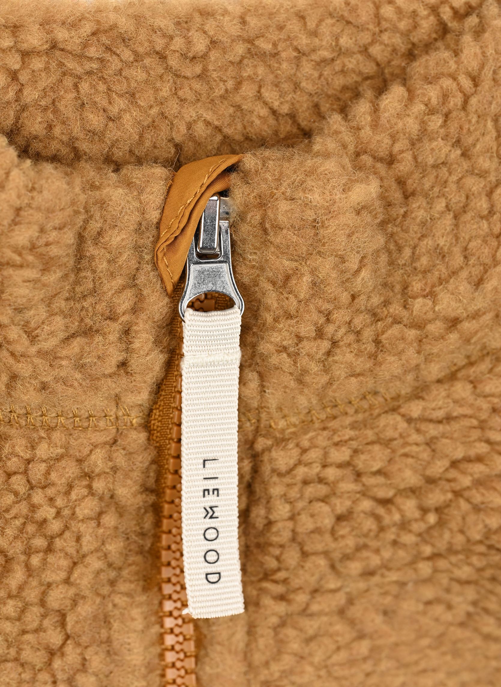 Echarpes Vilo Pile Neckwarmer fille marron Liewood Echarpes Vilo Pile Neckwarmer fille marron Golden Caramel