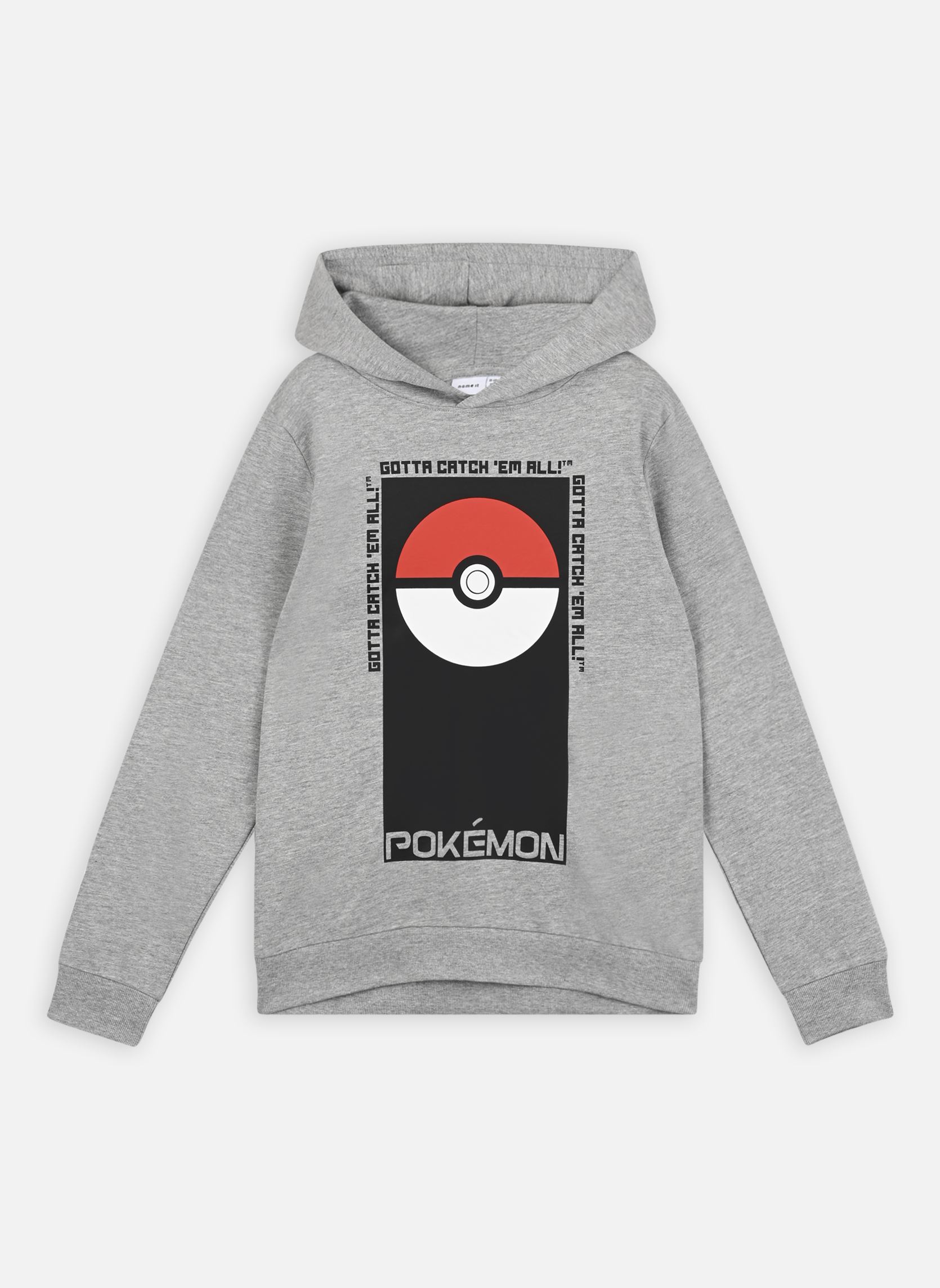 Sweats à capuche Nkmjalte Pokemon Sweat Wh Bru Noos Bfu garçon gris Name it Sweats à capuche Nkmjalte Pokemon Sweat Wh Bru Noos Bfu garçon gris GREY MELANGE