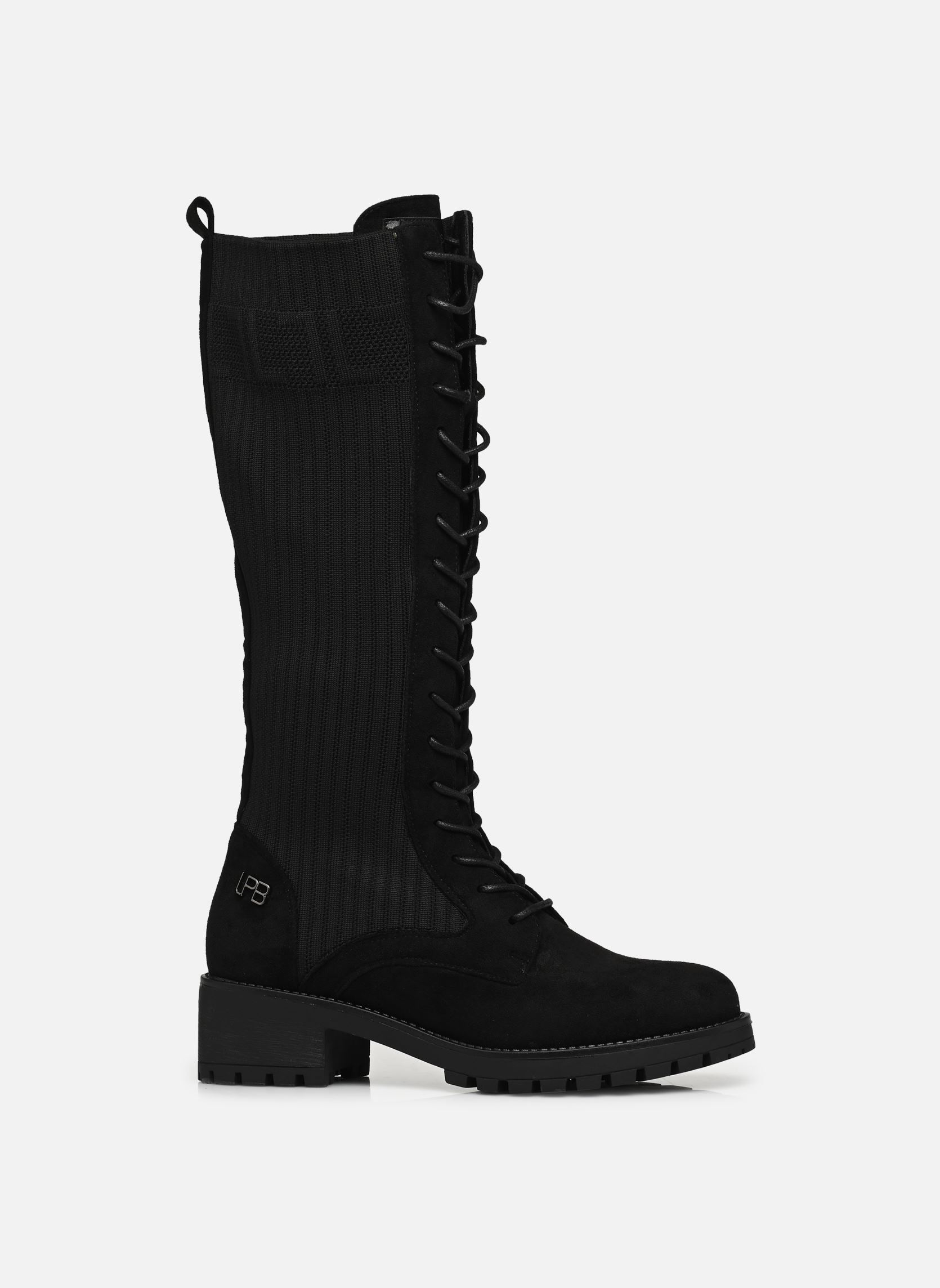 Stiefel GEORGIANE damen schwarz LPB -LES PETITES BOMBES Stiefel GEORGIANE damen schwarz NOIR SUEDINE