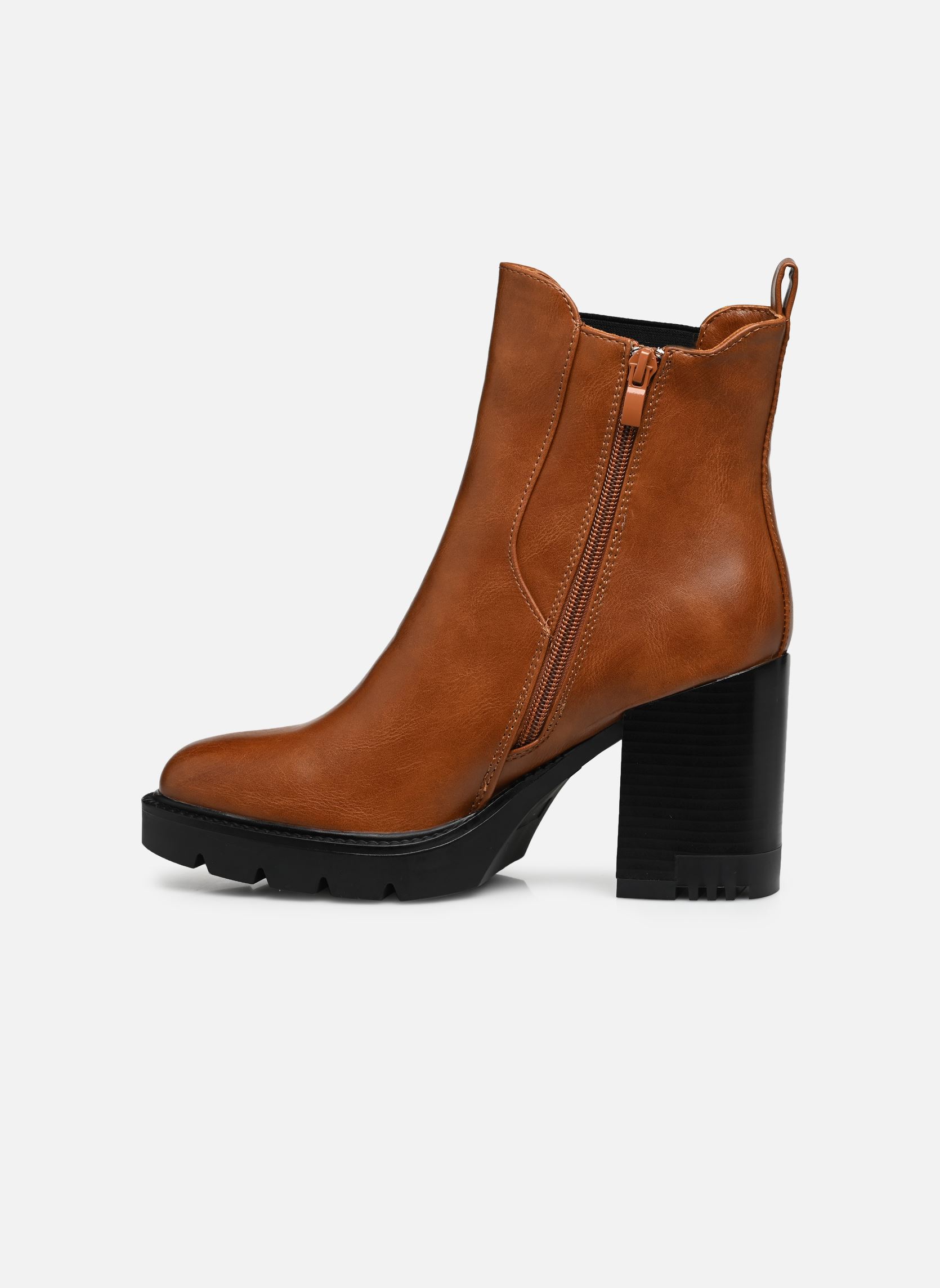 Botines y botas GASPARINE mujer marrón LPB -LES PETITES BOMBES Botines y botas GASPARINE mujer marrón Camel PU