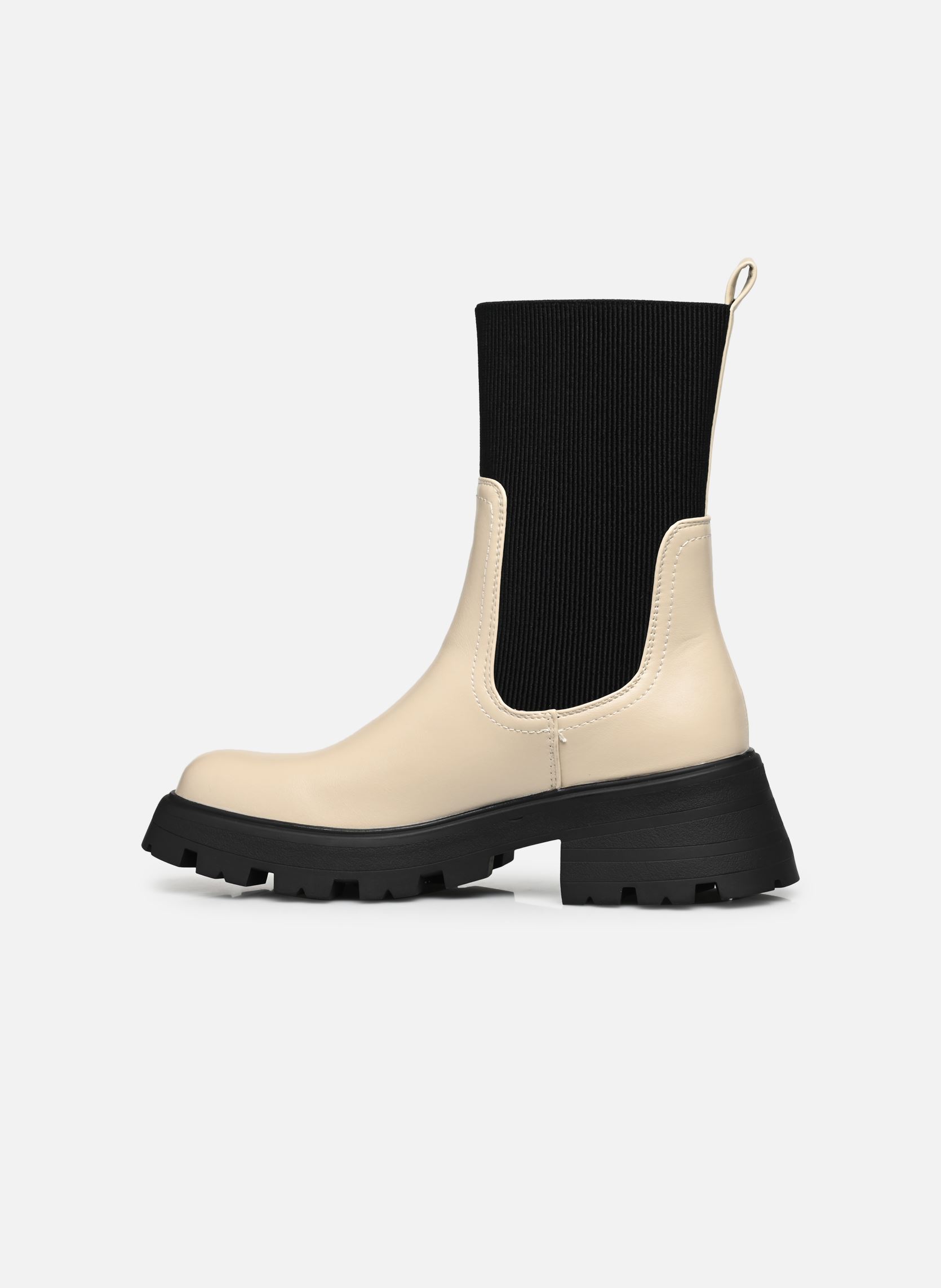 Bottines et boots GERMAINE femme blanc LPB -LES PETITES BOMBES Bottines et boots GERMAINE femme blanc Craie Pu