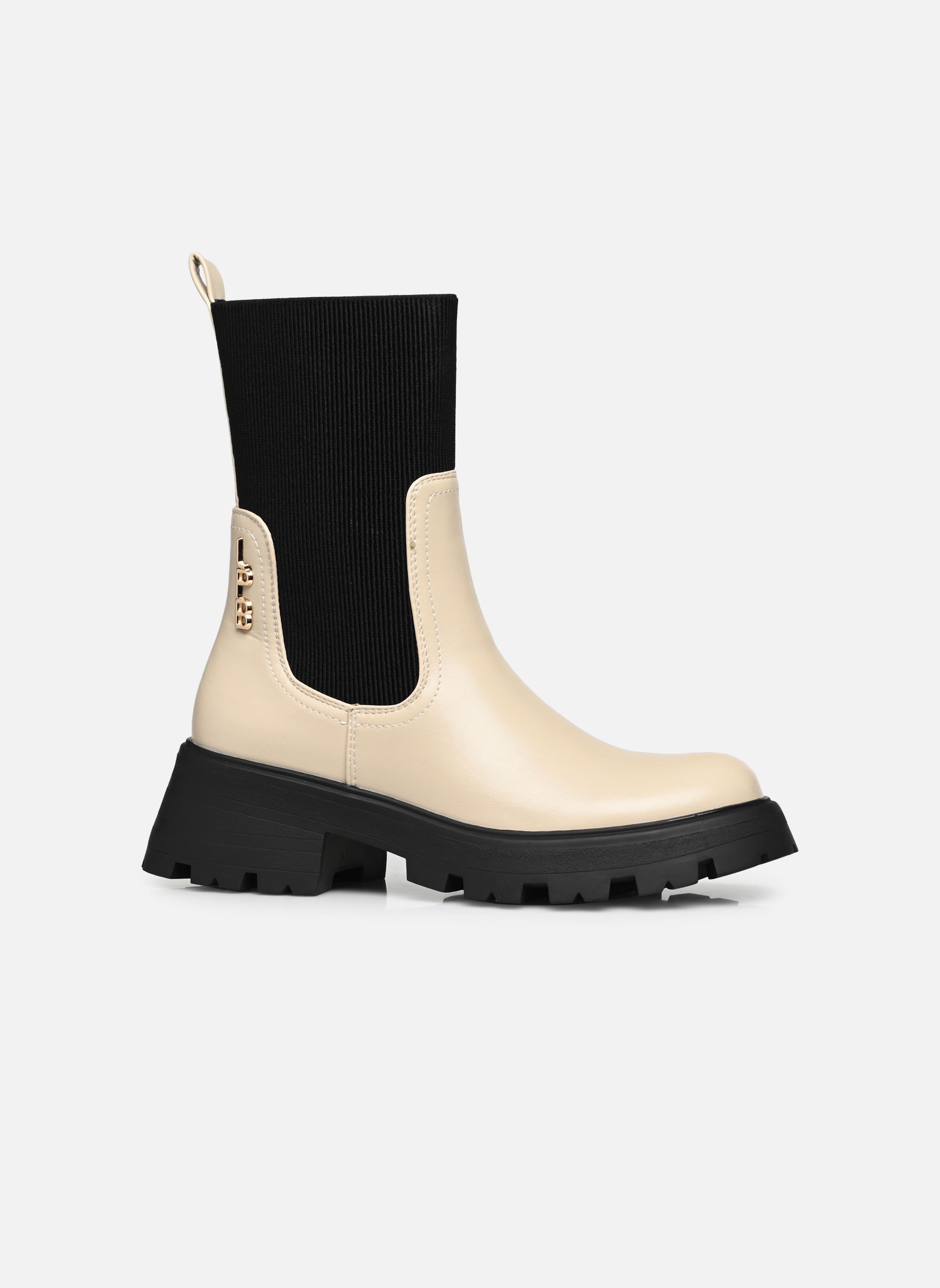 Bottines et boots GERMAINE femme blanc LPB -LES PETITES BOMBES Bottines et boots GERMAINE femme blanc Craie Pu