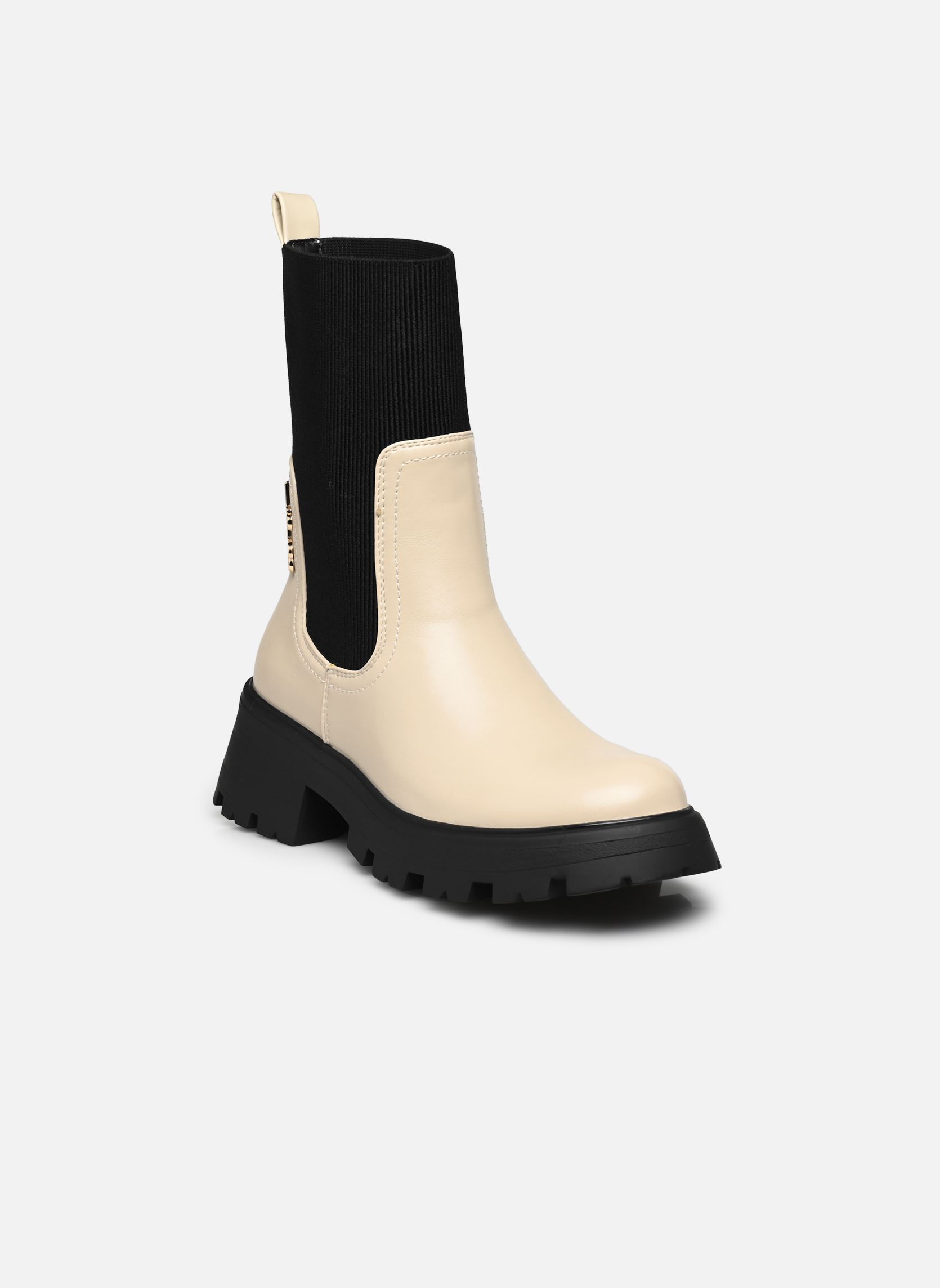 Bottines et boots GERMAINE femme blanc LPB -LES PETITES BOMBES Bottines et boots GERMAINE femme blanc Craie Pu