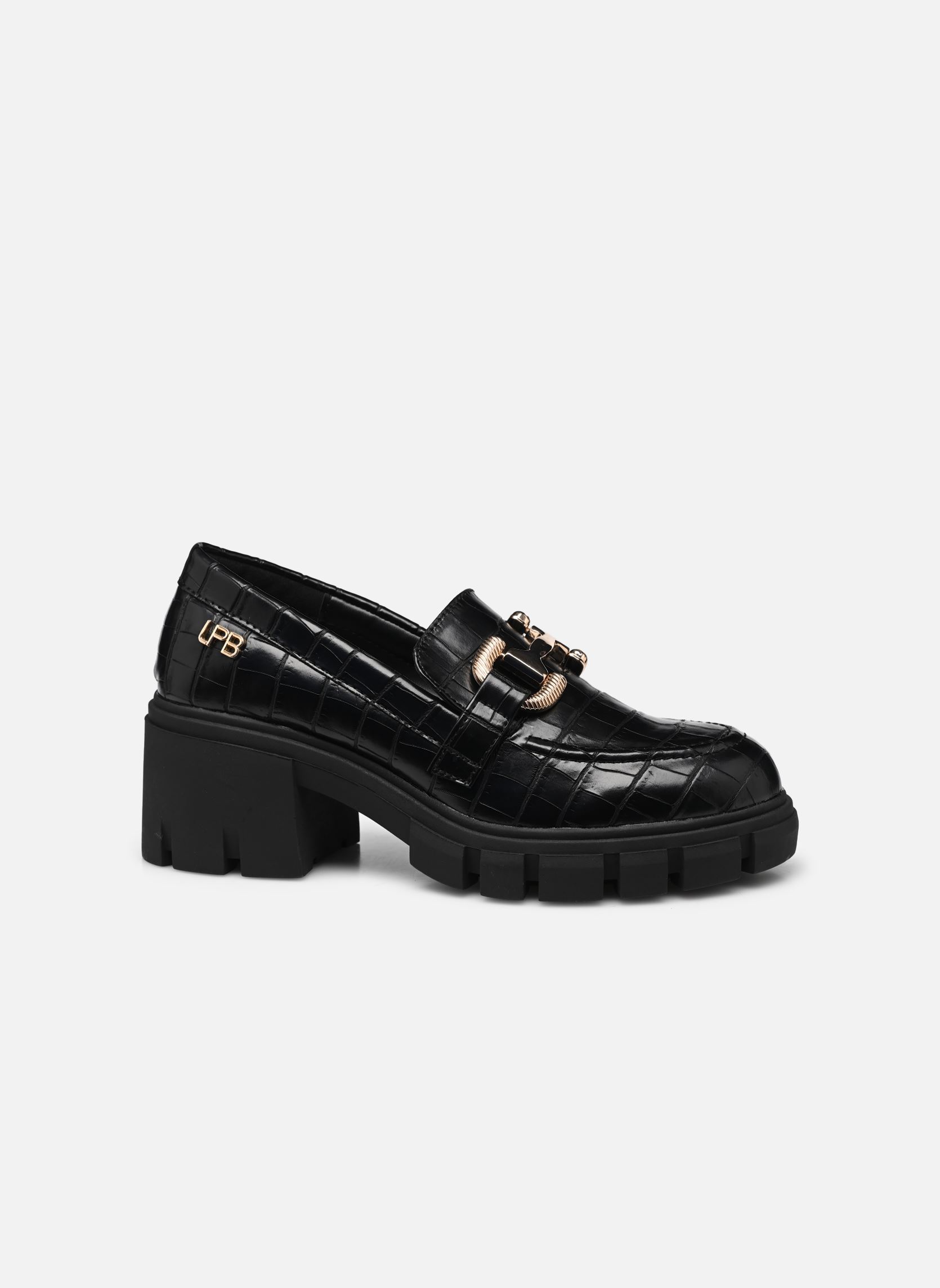 Mocassins GIANCENTO femme noir LPB -LES PETITES BOMBES Mocassins GIANCENTO femme noir Noir croco