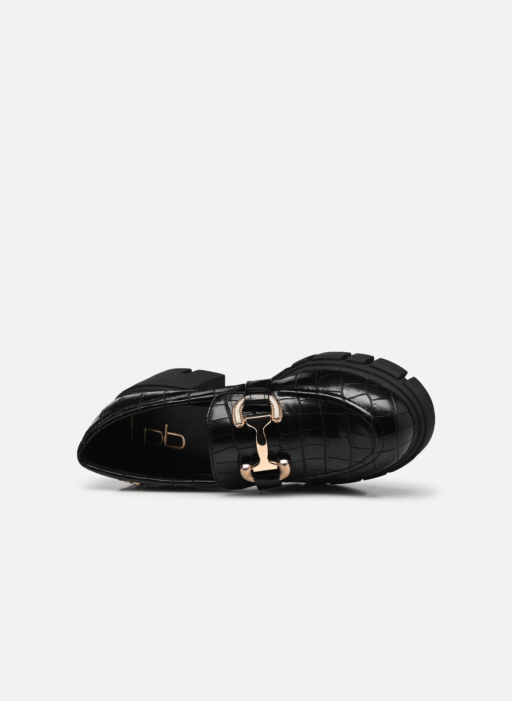 Mocassins GIANCENTO femme noir LPB -LES PETITES BOMBES Mocassins GIANCENTO femme noir Noir croco