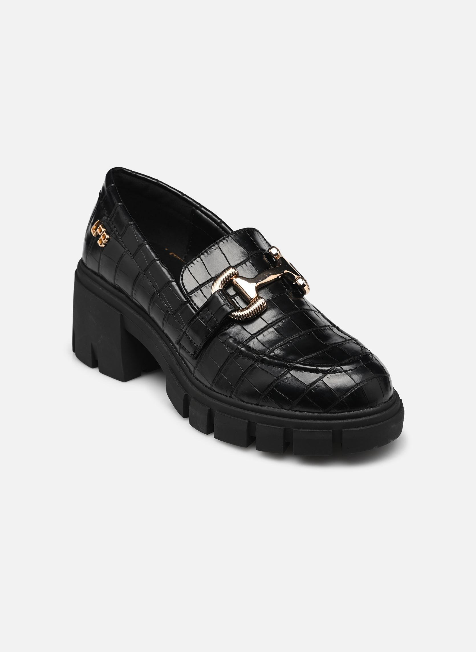 Mocassins GIANCENTO femme noir LPB -LES PETITES BOMBES Mocassins GIANCENTO femme noir Noir croco