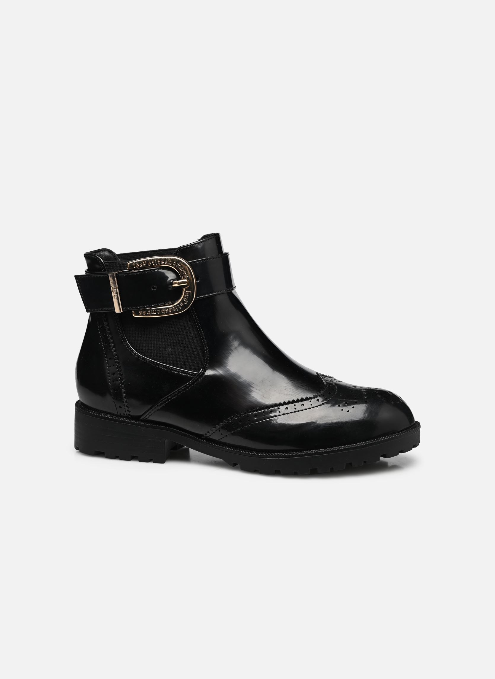 Stiefeletten und Stiefel GABRIELLE damen schwarz LPB -LES PETITES BOMBES Stiefeletten und Stiefel GABRIELLE damen schwarz NOIR POLIDO