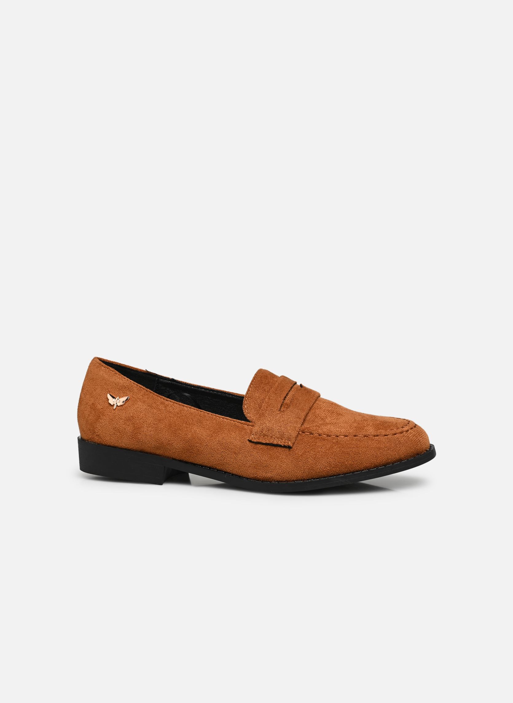 Mocassins GOSSINA femme marron LPB -LES PETITES BOMBES Mocassins GOSSINA femme marron CAMEL SUEDINE