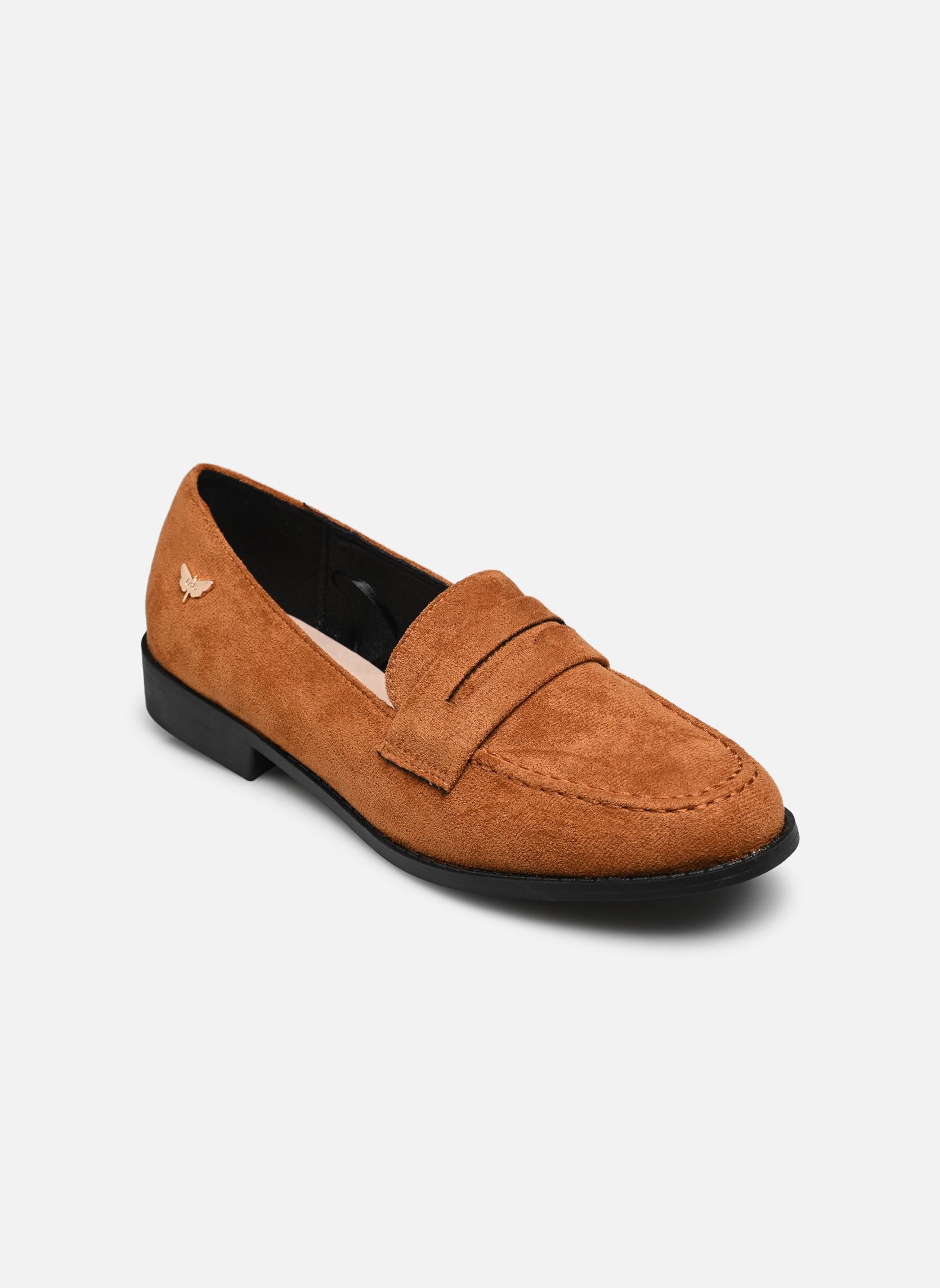 Mocassins GOSSINA femme marron LPB -LES PETITES BOMBES Mocassins GOSSINA femme marron CAMEL SUEDINE