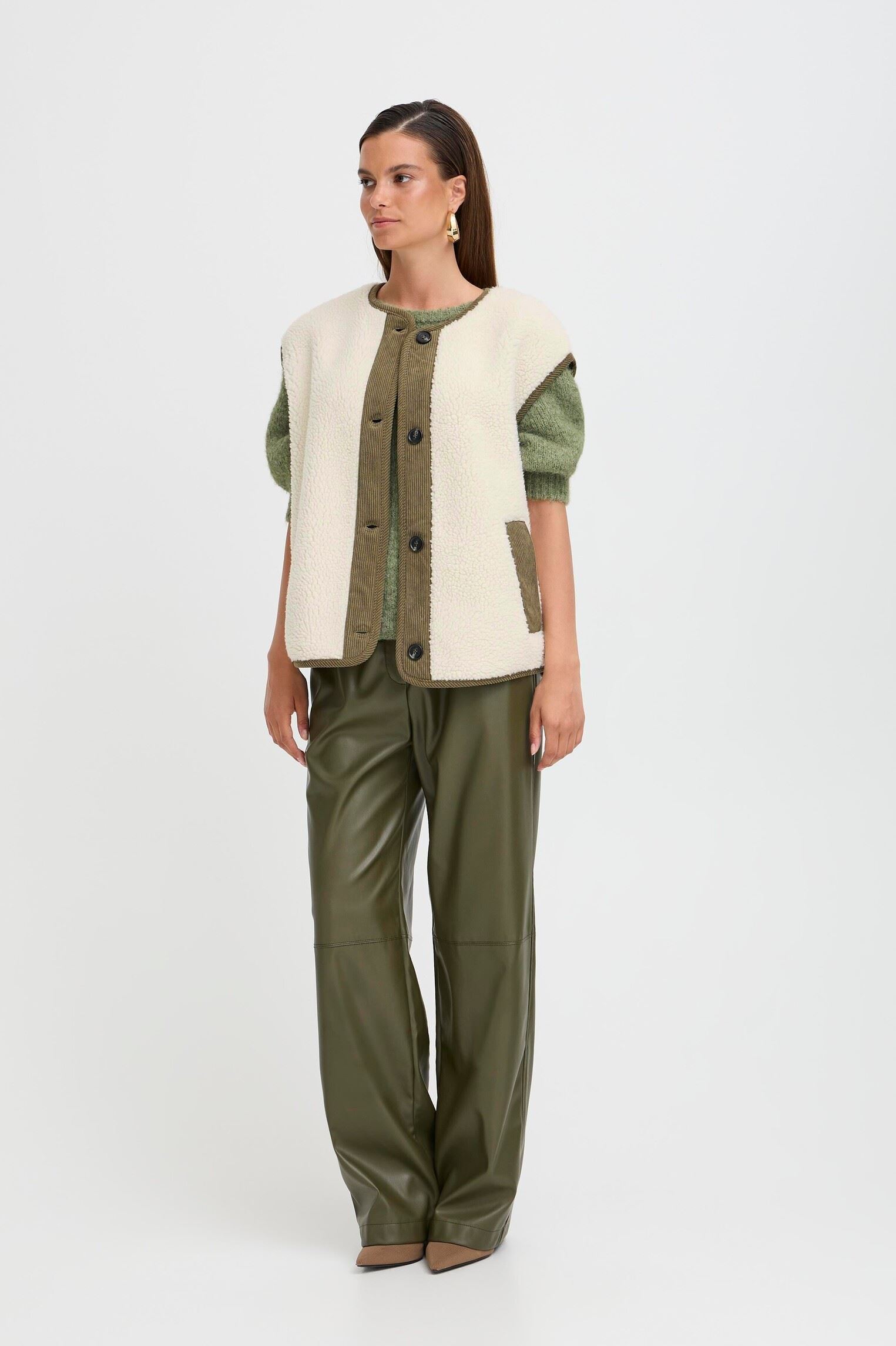 Vestes sans manches BYCOTTY WAISTCOAT - femme blanc B-Young Vestes sans manches BYCOTTY WAISTCOAT - femme blanc Birch Mix