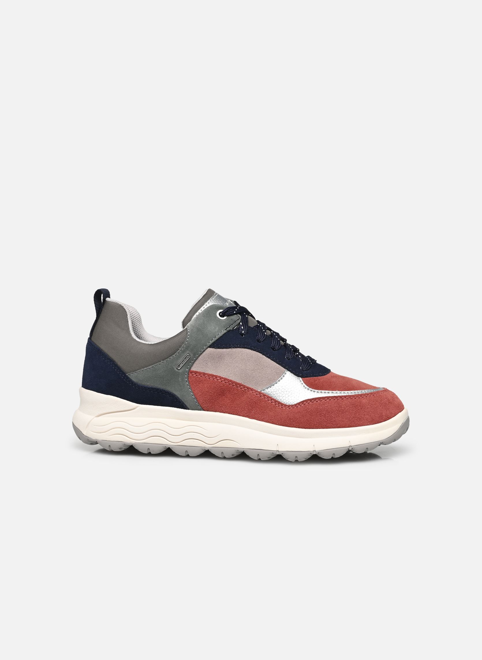Niedrige Sneaker D SPHERICA 4X4 B ABX damen mehrfarbig Geox Niedrige Sneaker D SPHERICA 4X4 B ABX damen mehrfarbig OLD ROSE/NAVY